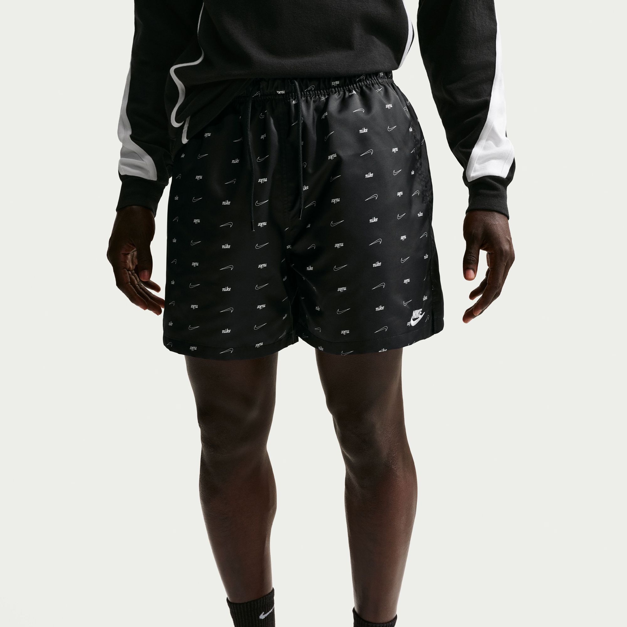 Nike Men's Club Woven Allover Print CTB Flow Shorts | Dick's
