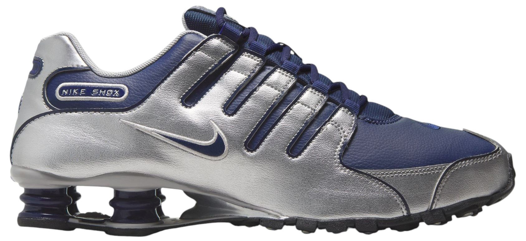 Nike Shox NZ ID Men’s Athletic Shoes - Blue Silver Black Amazon.com | Nike Shox NZ - Men main image 4
