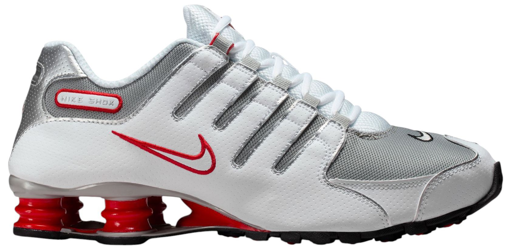 ? Nike Shox Avenue Men Size 11.5 White & Red Men\'s Athletic Sneakers Nike Shox NZ White Men main image 2