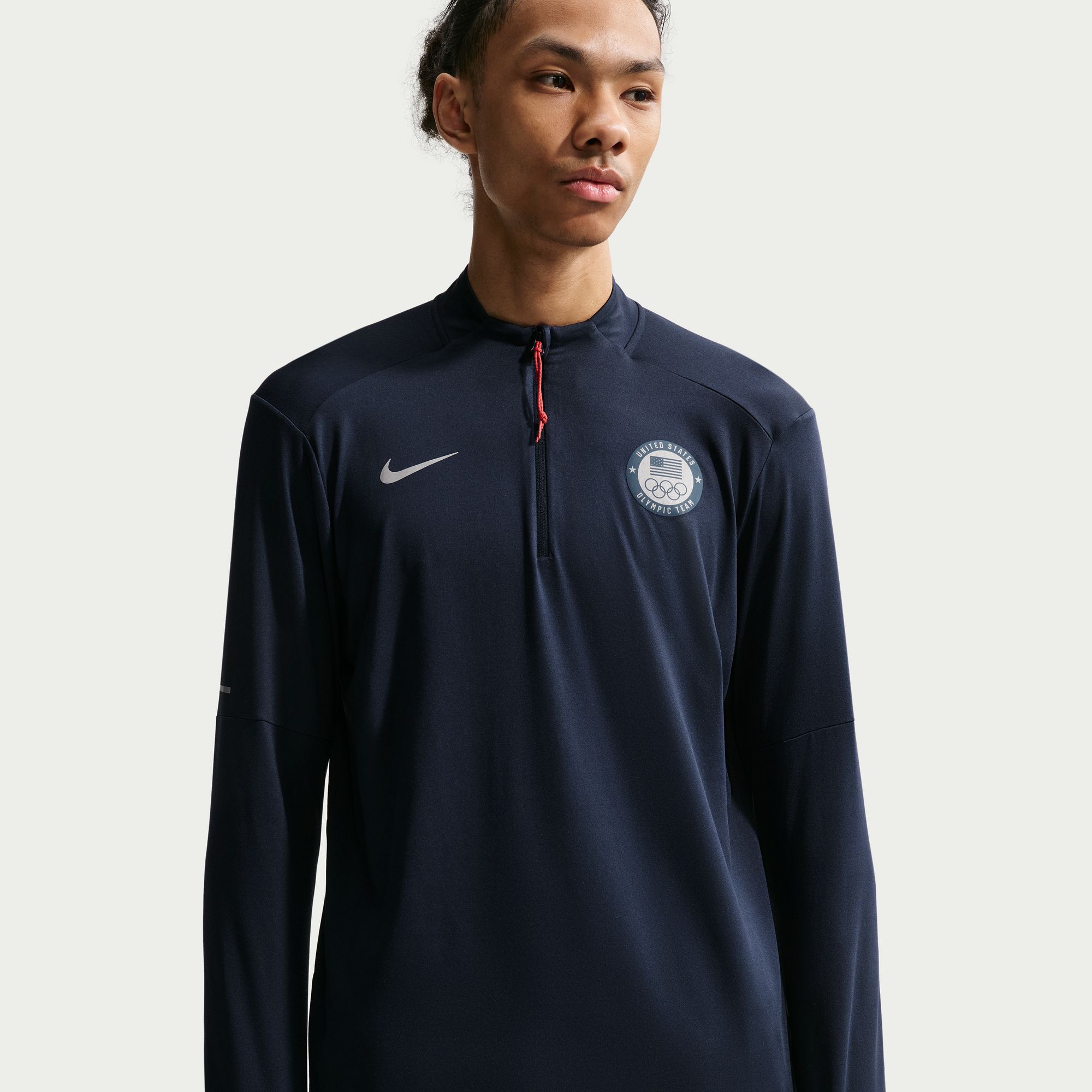 Nike Team USA Element Men's Dri-FIT 1/4 Zip Sweatshirt | Dick's
