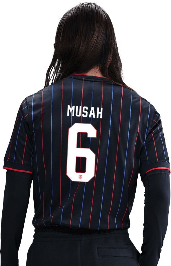 Nike Adult USMNT Yunus Musah #6 2025 Navy 