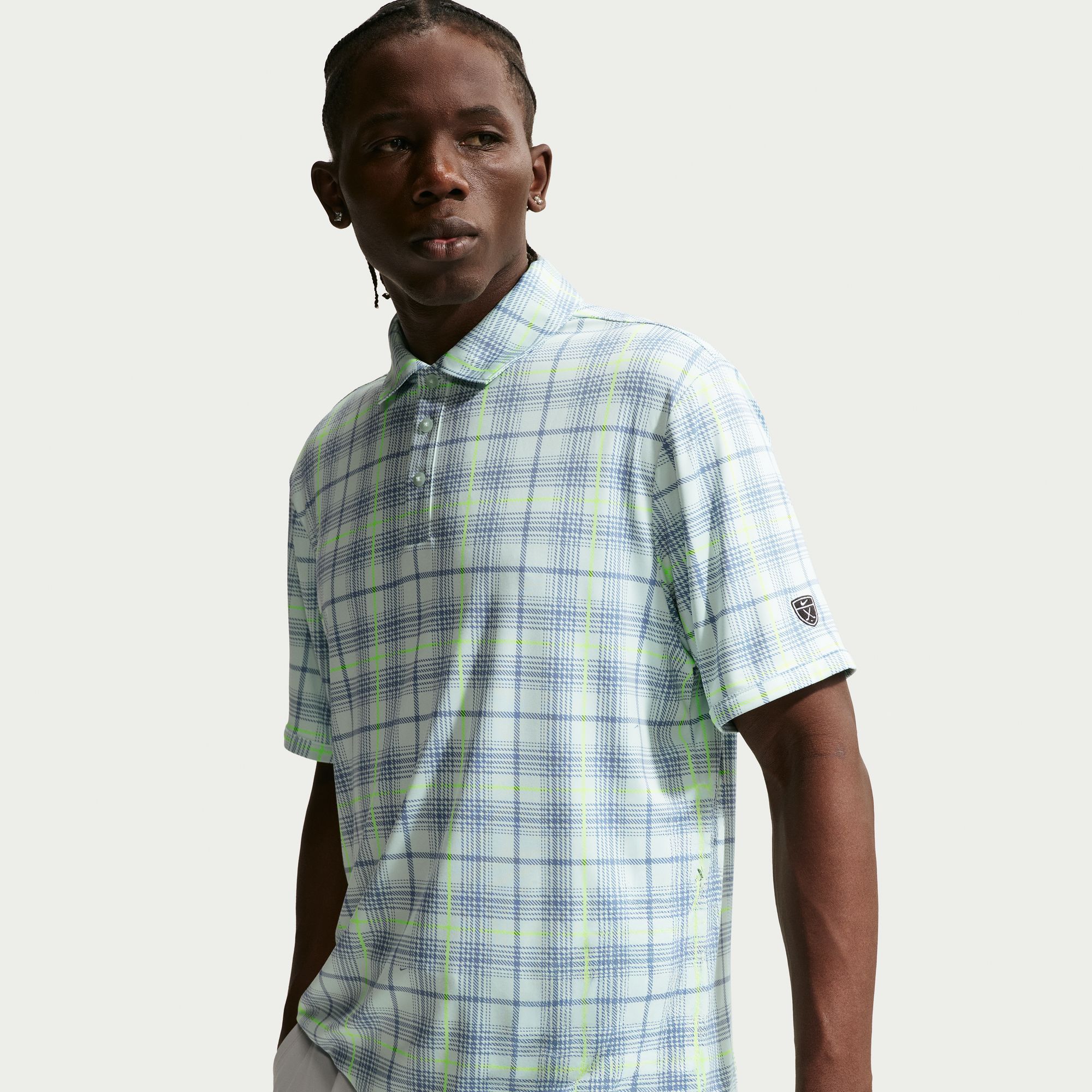 Nike Men's Par 5 Dri-FIT Tartan Golf Polo | Golf Galaxy