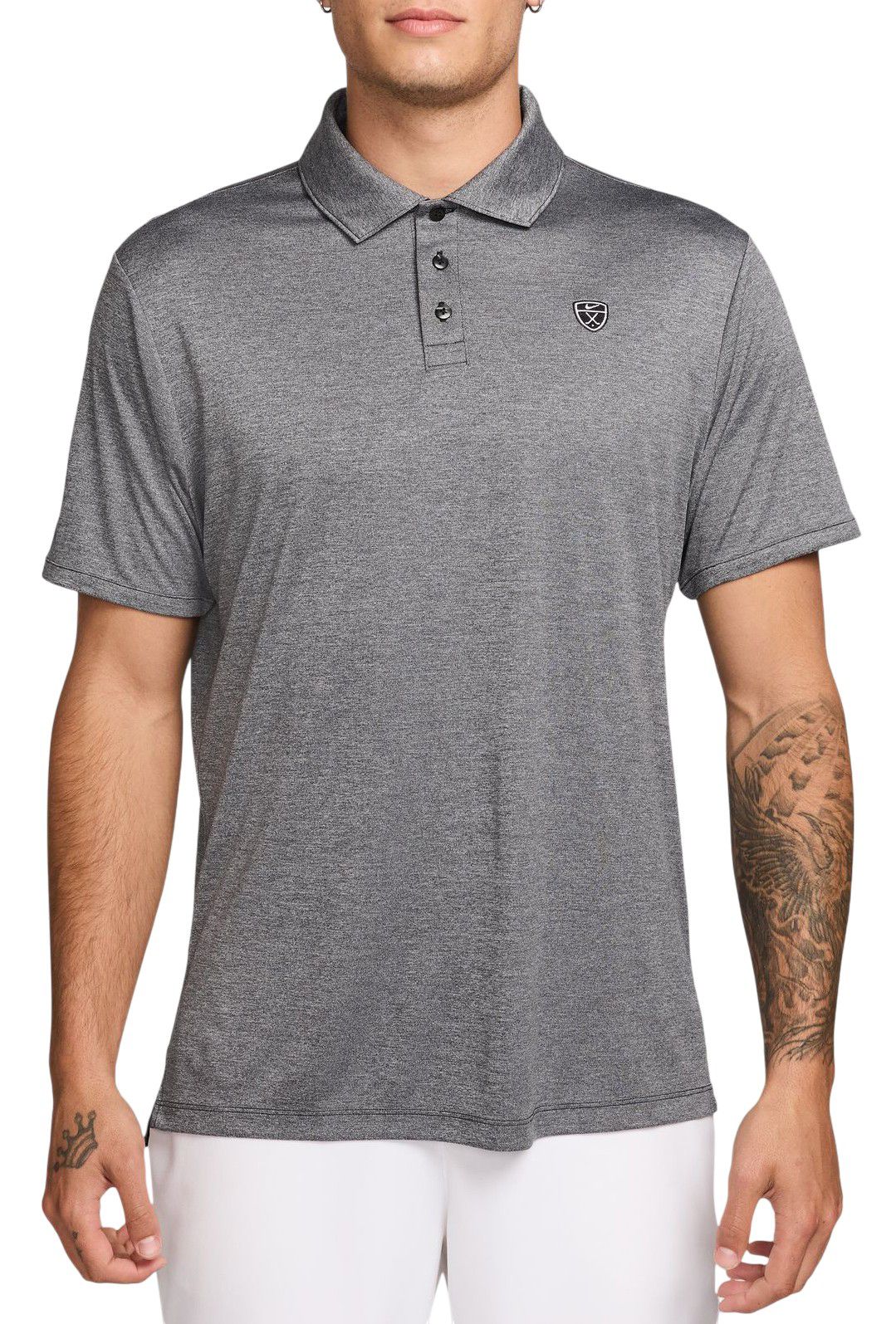 golfickers ゴルフィッカーズG-Sweat Polo #1 グレー M Nike Men's Par Dri-FIT Heather Golf Polo | Golf Galaxy