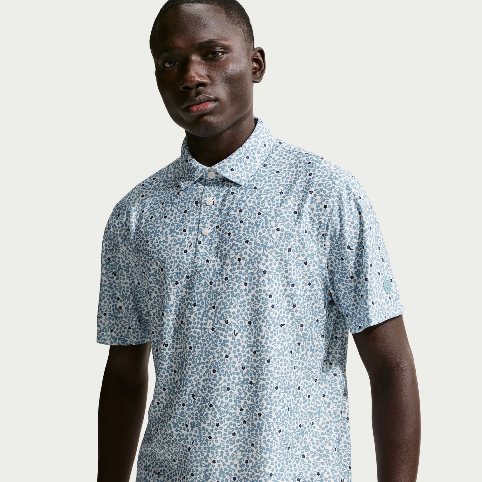 Nike Men's Tailored Performance Dri-FIT Floral Print Golf Polo