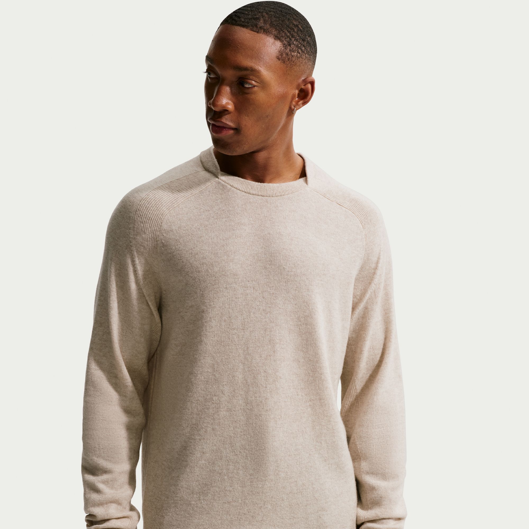Nike Men's Tailored Performance Long Sleeve Crewneck Golf Sweater