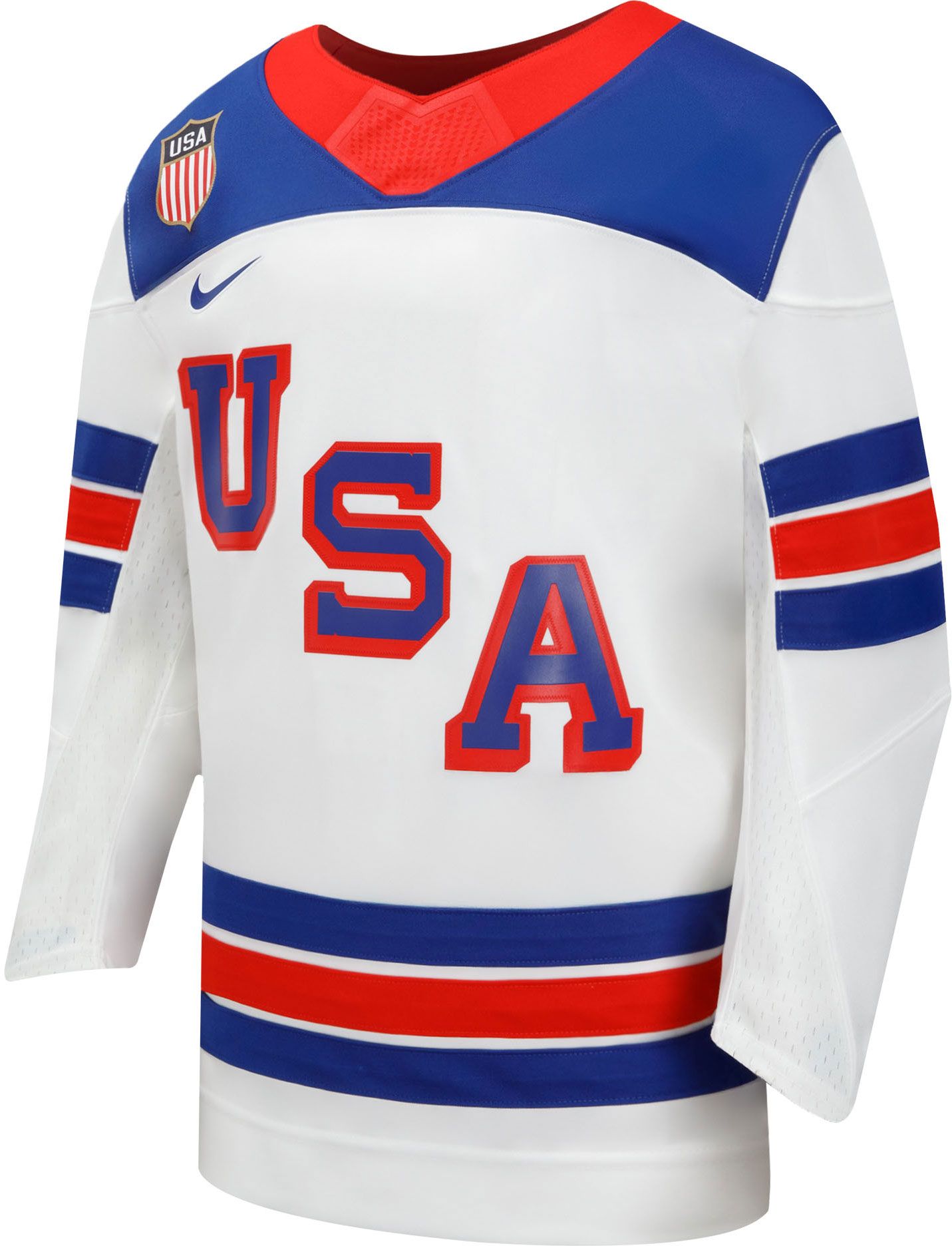Nike Adult Team USA 2026 Replica White Hockey Jersey | Dick's