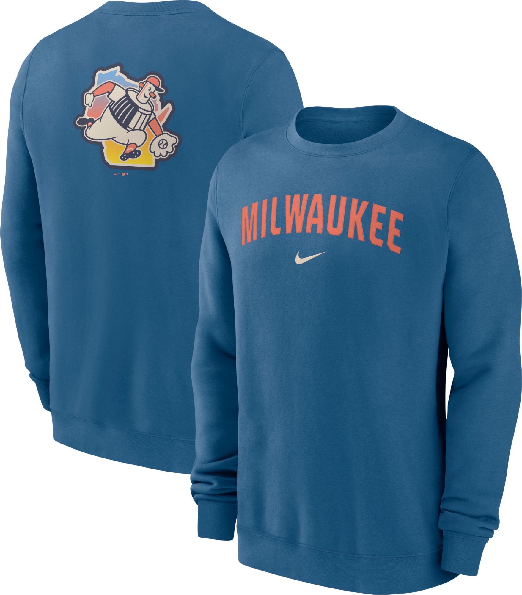 Nike Men's Milwaukee Brewers 2026 City Connect 2 Hit Crewneck