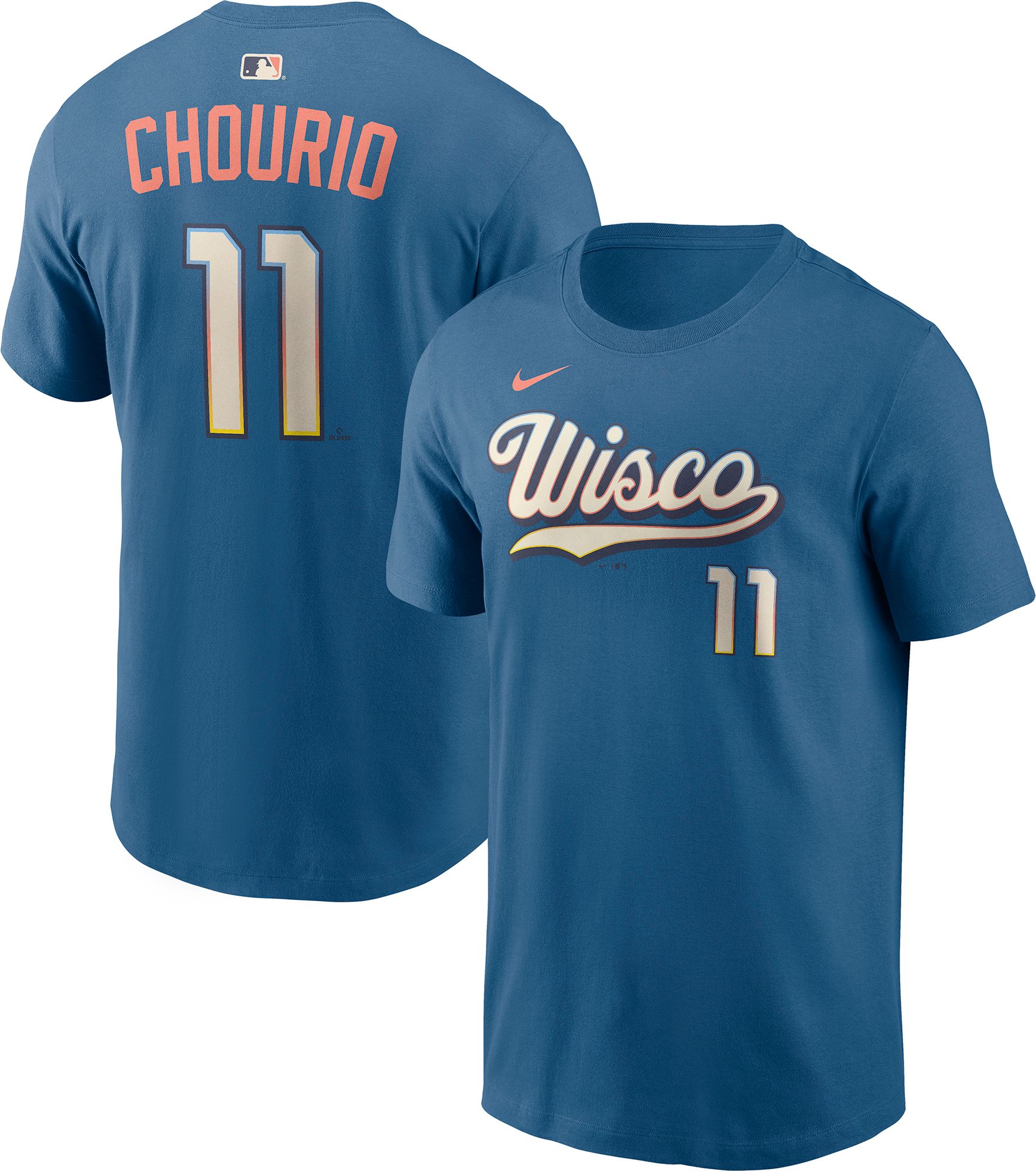 Nike Men's 2026 City Connect Milwaukee Brewers Jackson Chourio #11