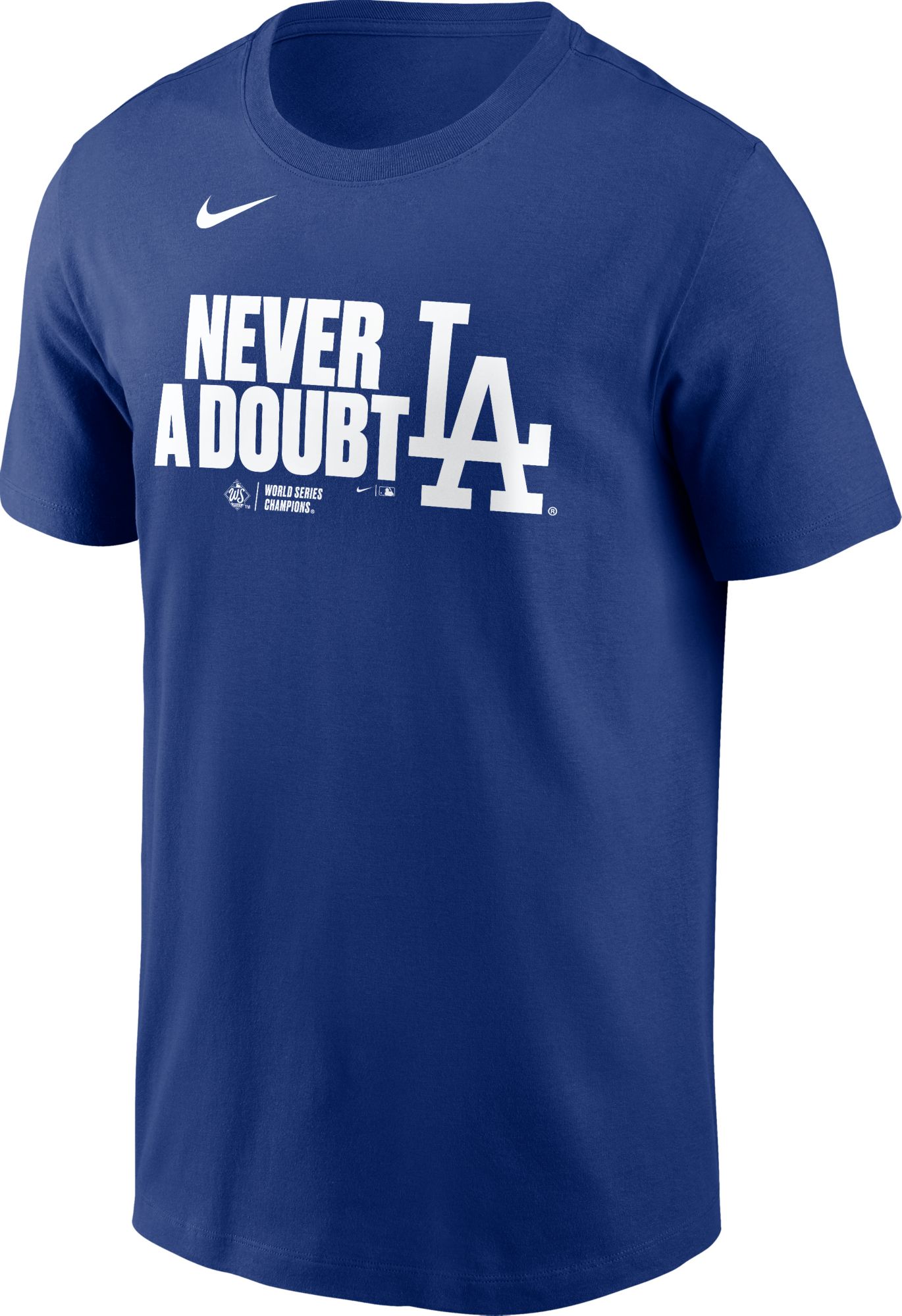 Nike Men's Los Angeles Dodgers 2025 World Series Champions Logo T