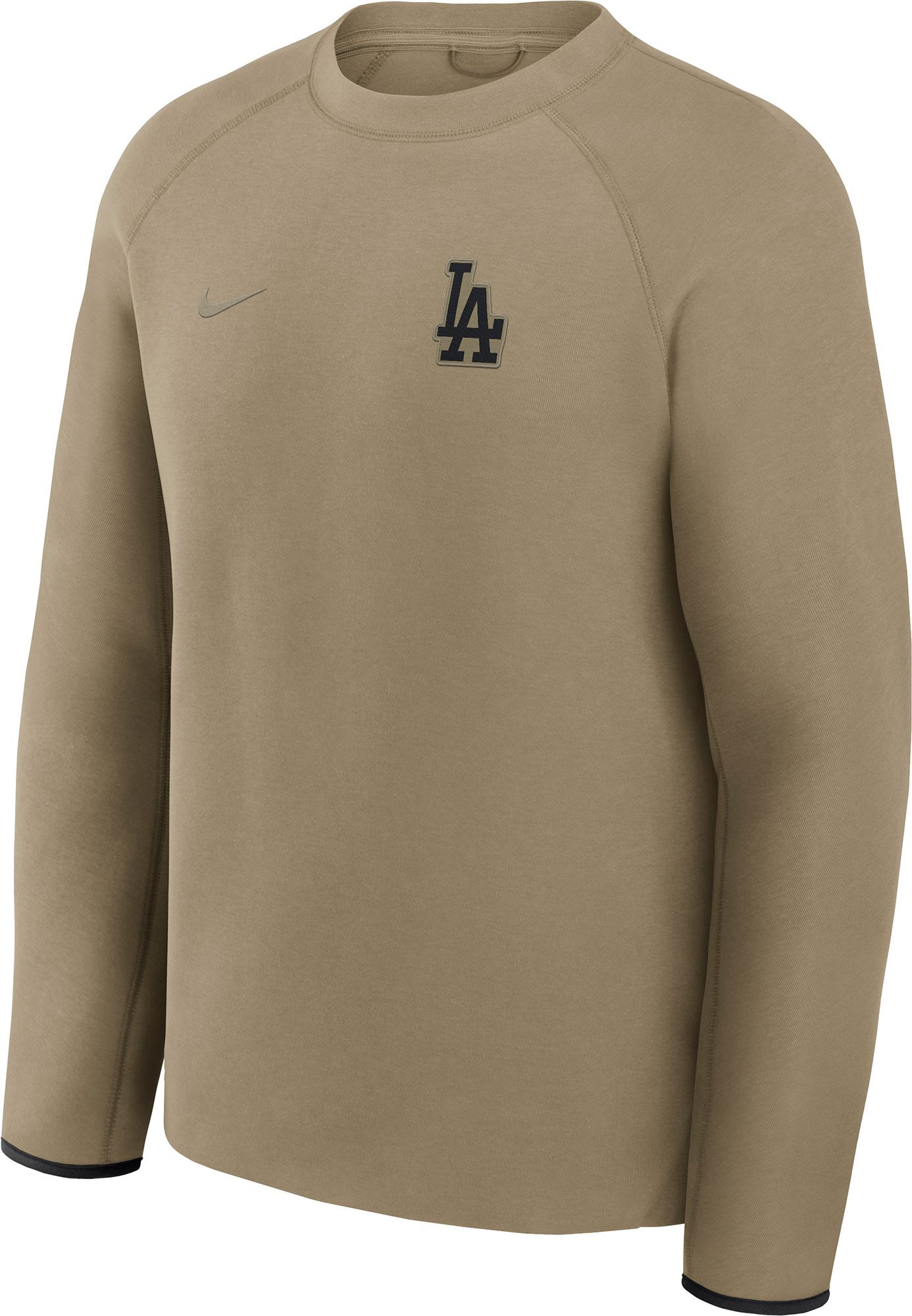 Nike Men's Los Angeles Dodgers Green Tech Fleece Crewneck