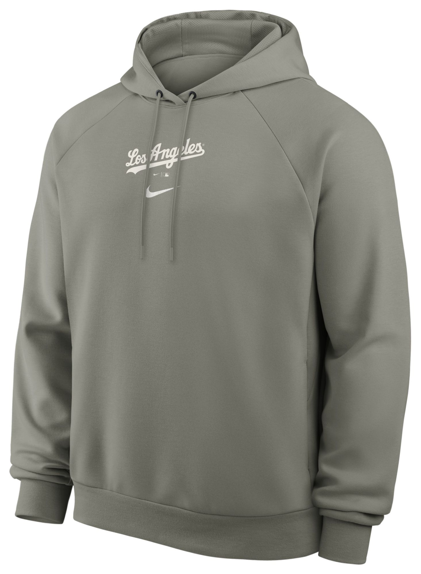 Nike Men's Los Angeles Dodgers Gray Dri-FIT Primary Fleece UV