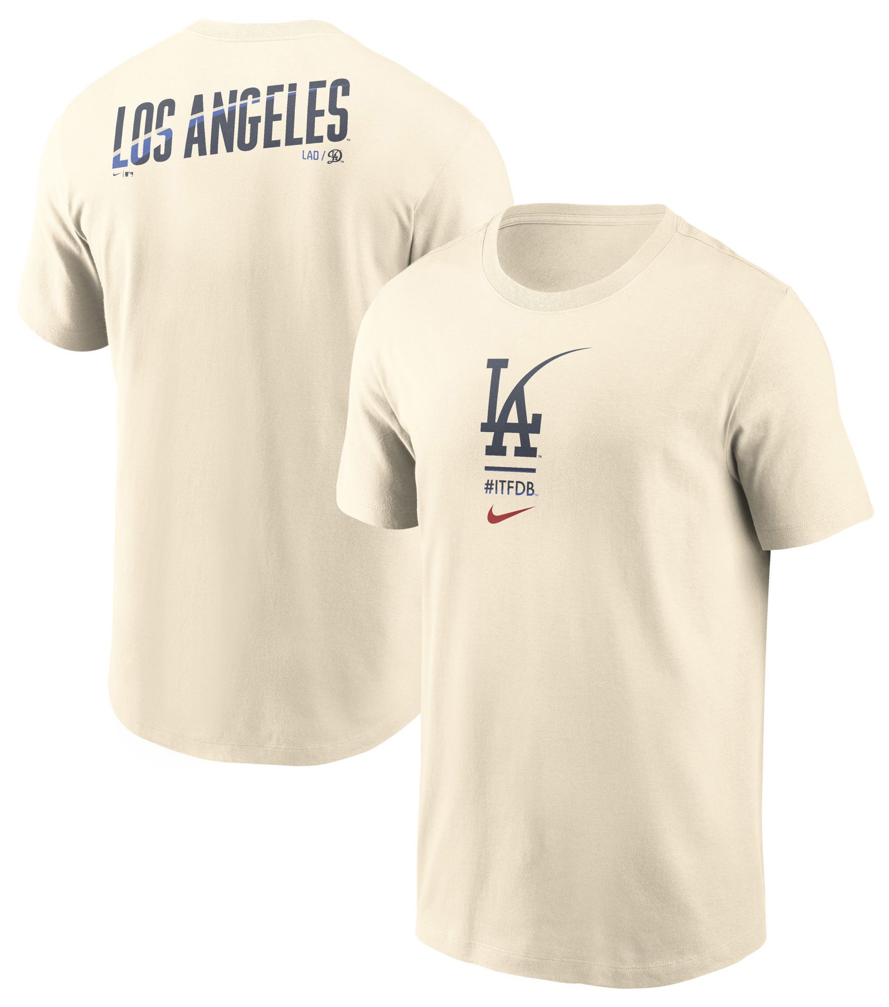 Nike Men's City Connect Los Angeles Dodgers 2 Hit T-Shirt | Dick's