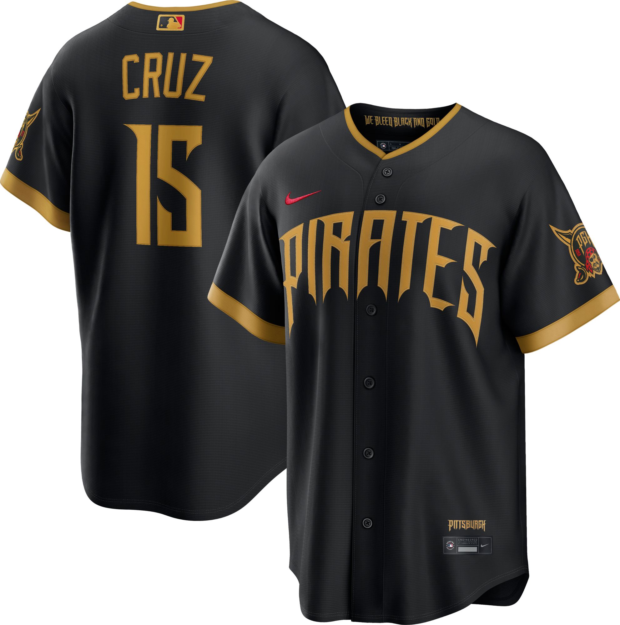 Nike Men's Pittsburgh Pirates Oneil Cruz #15 2026 City Connect