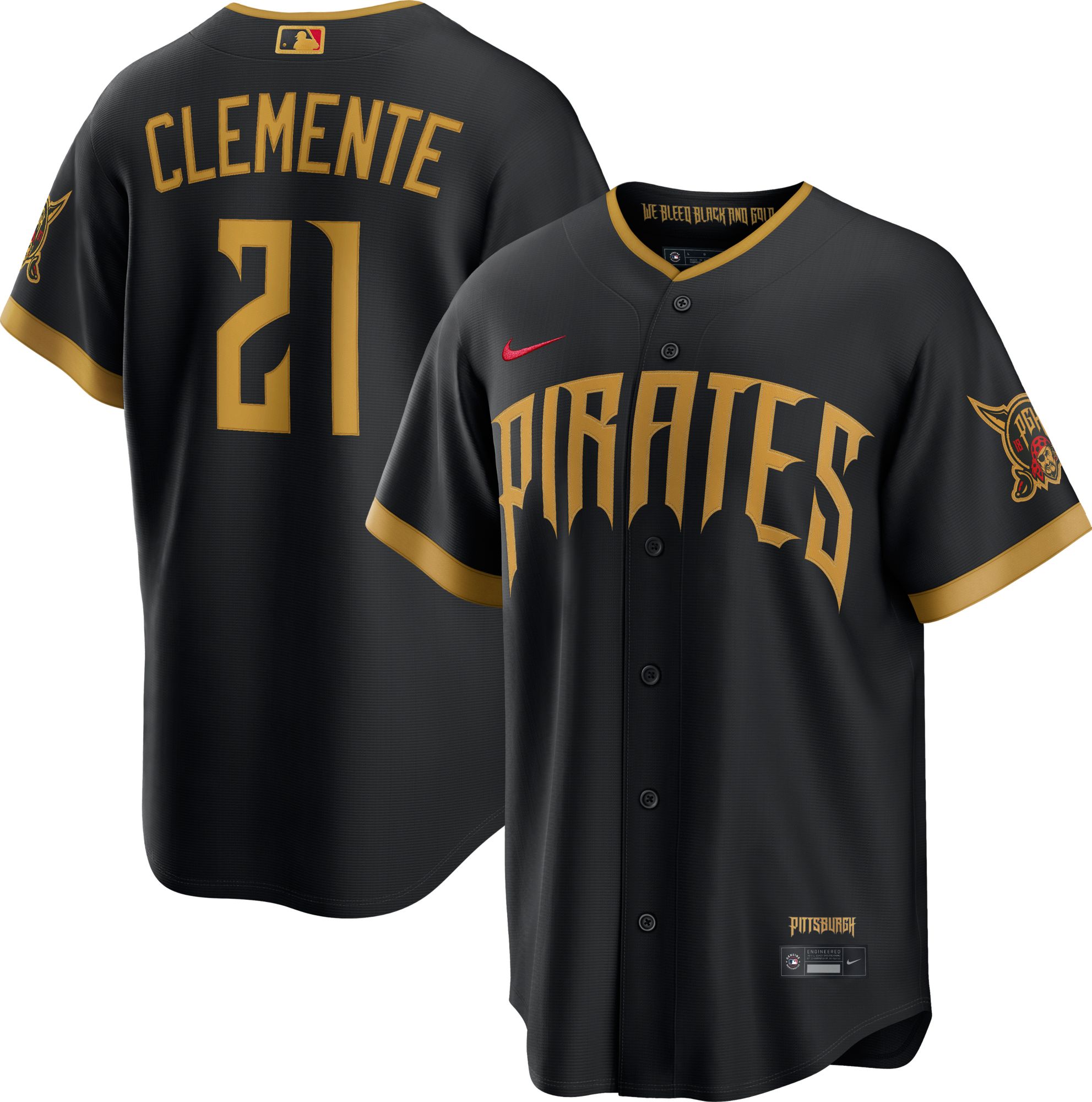 Nike Men's Pittsburgh Pirates Roberto Clemente #21 2026 City