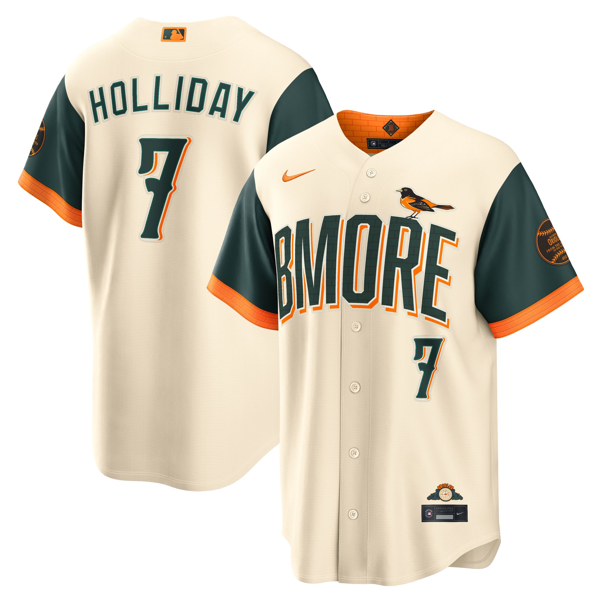 Nike Men's Baltimore Orioles Jackson Holliday #7 2026 City Connect