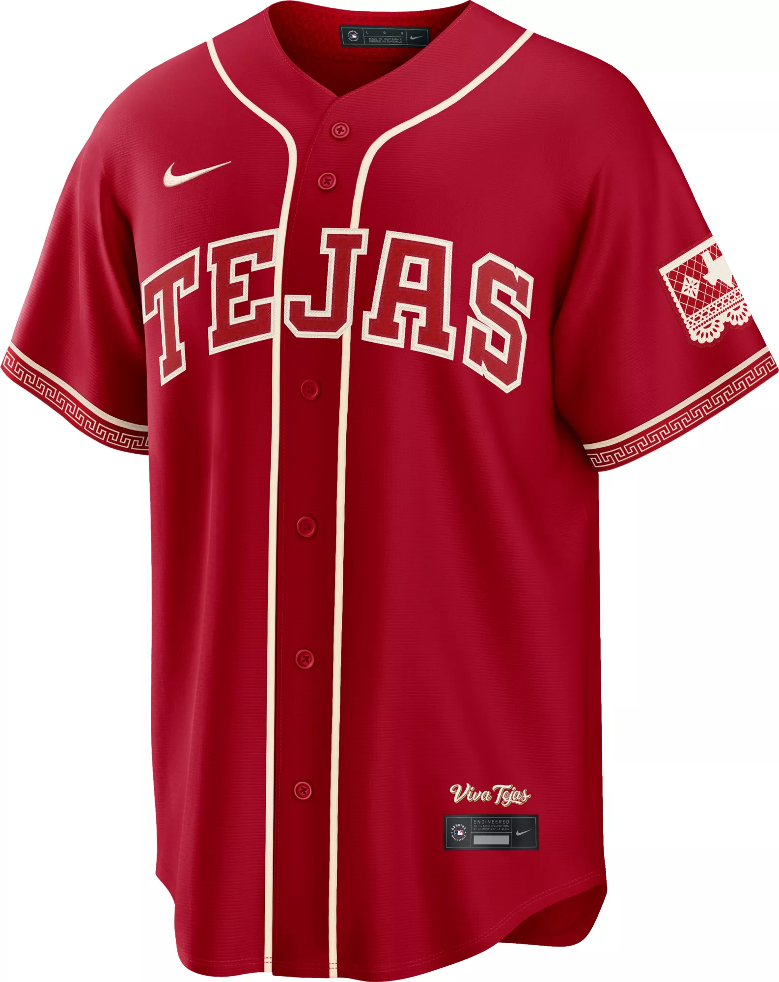 Nike Men's Texas Rangers Blank 2026 City Connect Stadium Jersey