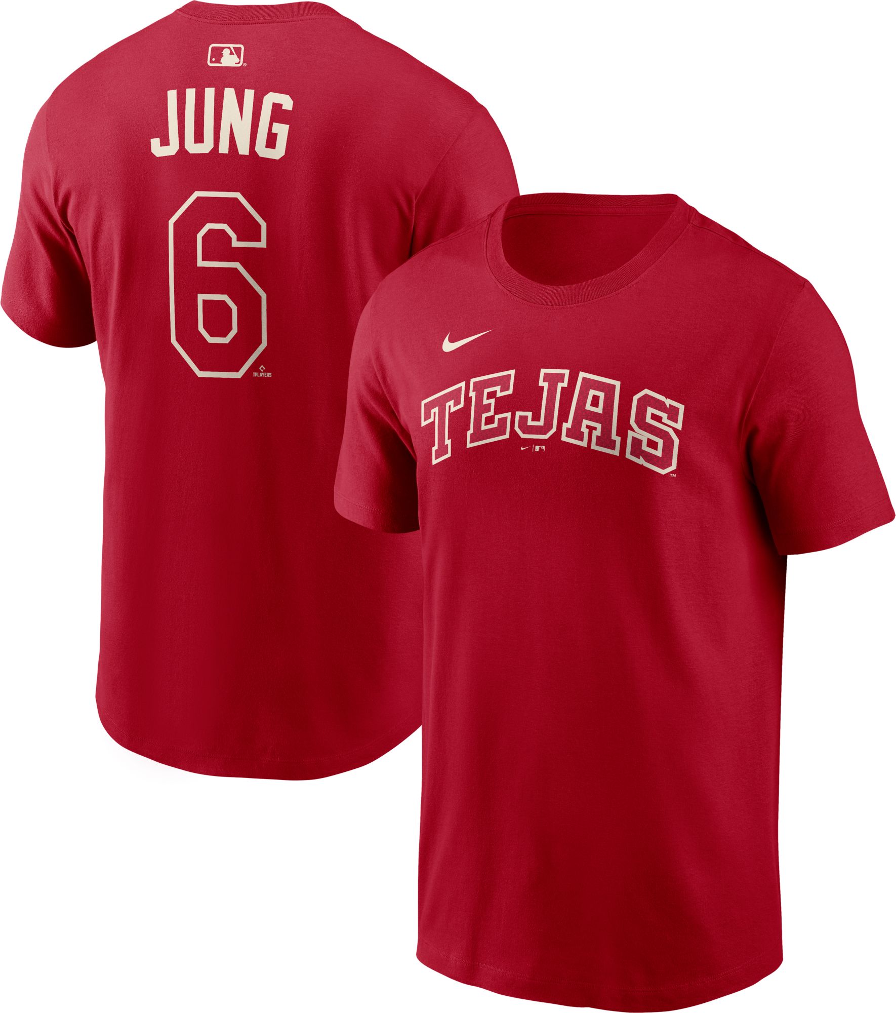 Nike Men's Texas Rangers 2026 City Connect Josh Jung #6 T-Shirt