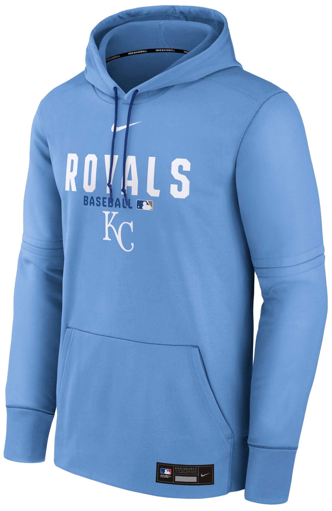 Nike Men's Kansas City Royals Blue Authentic Collection Therma