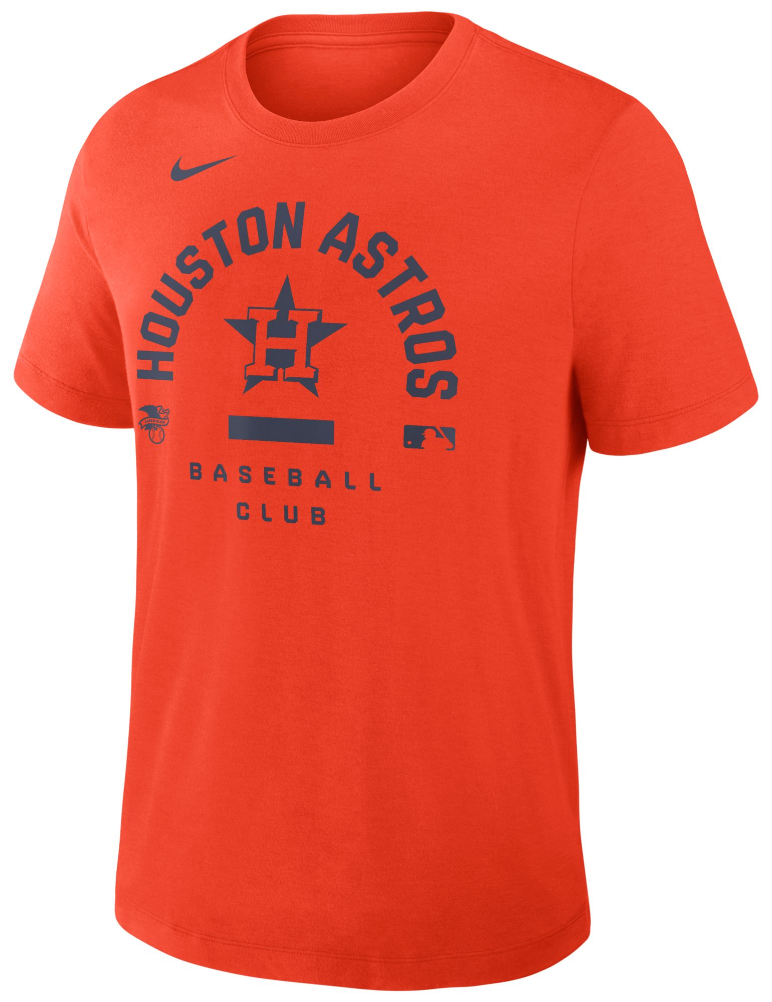 Nike Men's Houston Astros Orange Authentic Collection Early Work T