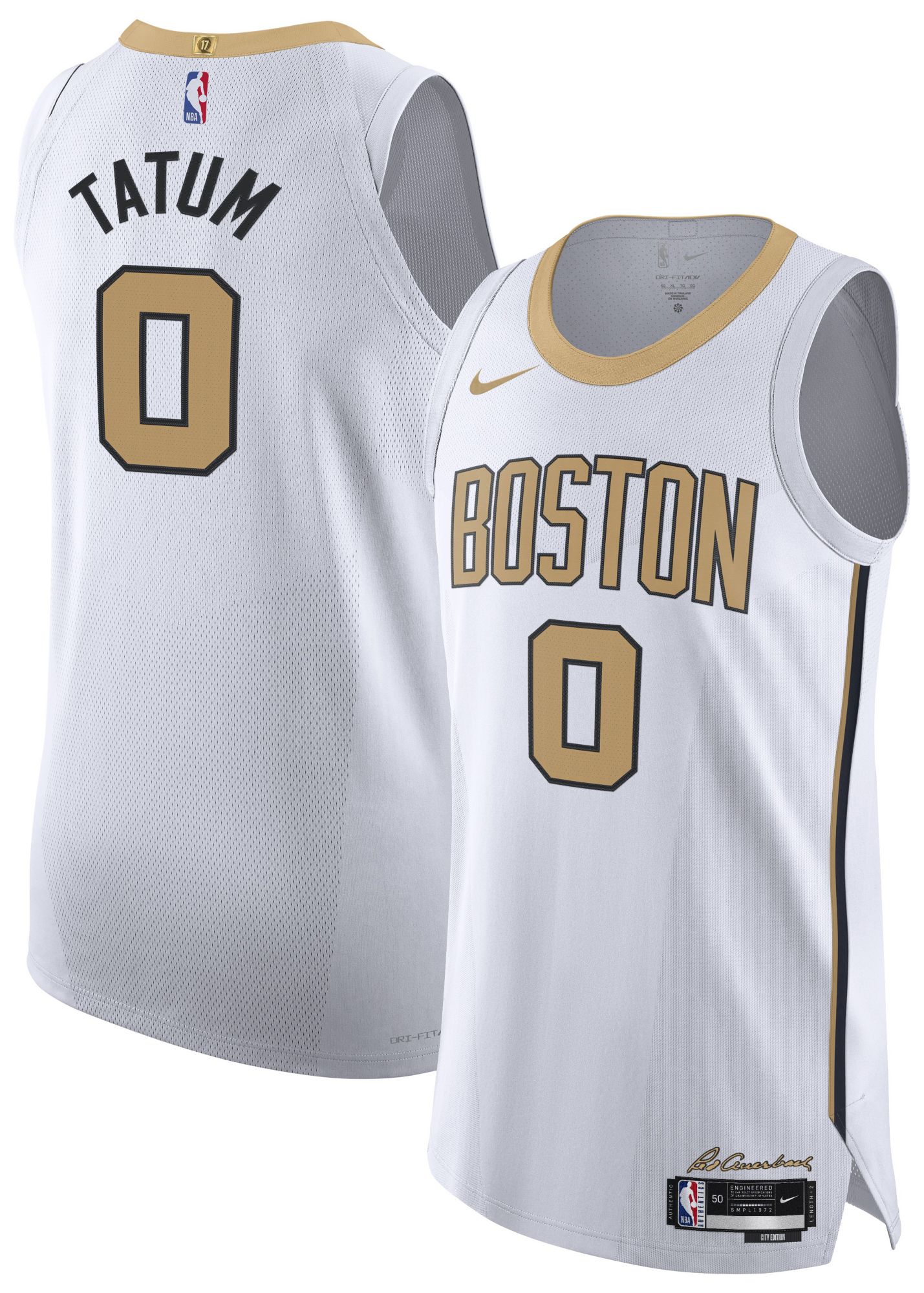 BOSTON CELTICS NBA タンクトップ　Sサイズ TATUM 0番 Nike Adult 2025-26 City Edition Boston Celtics Jayson Tatum #0