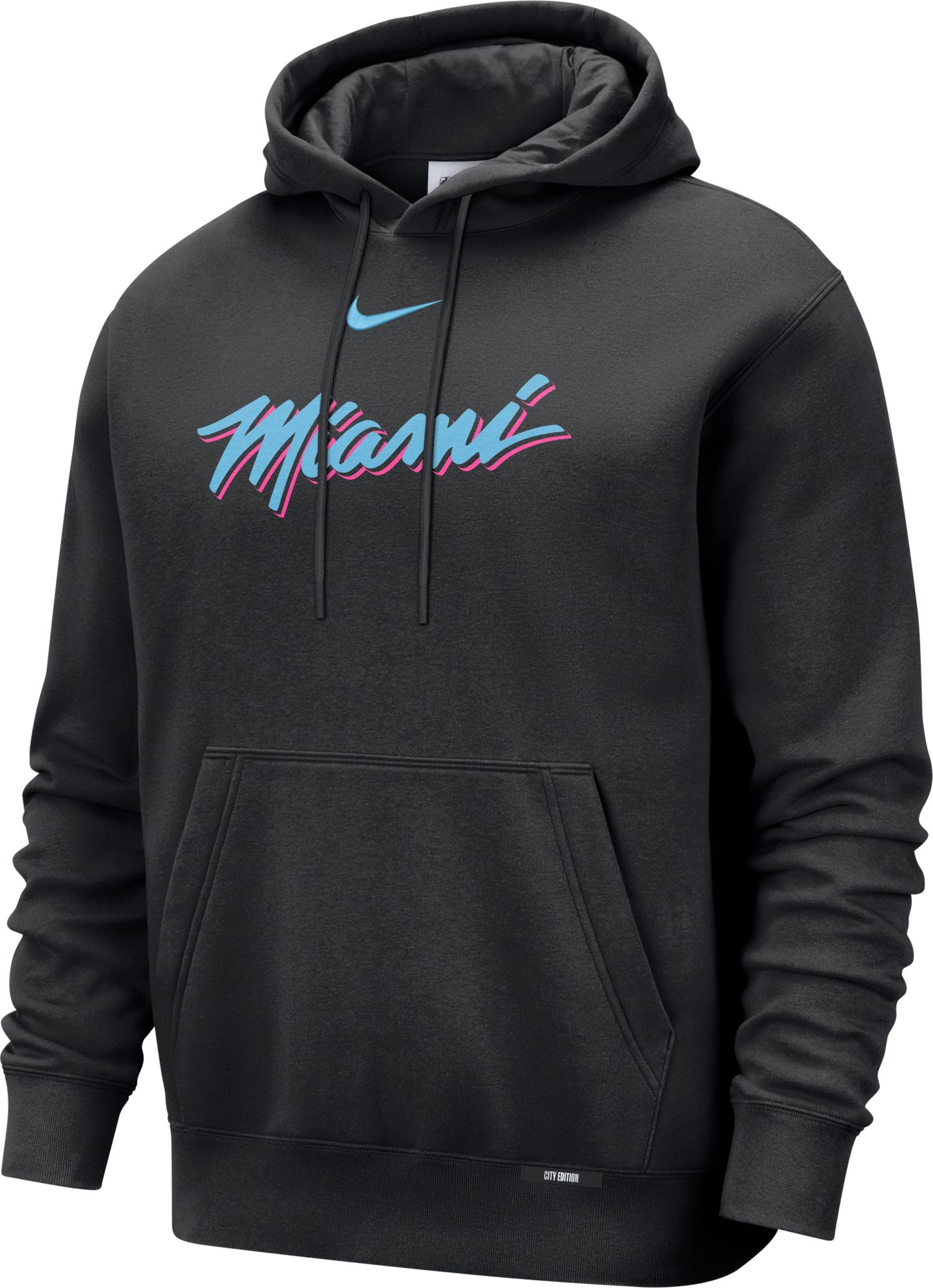 Nike Adult 2025-26 City Edition Miami Heat Club Wordmark Hoodie