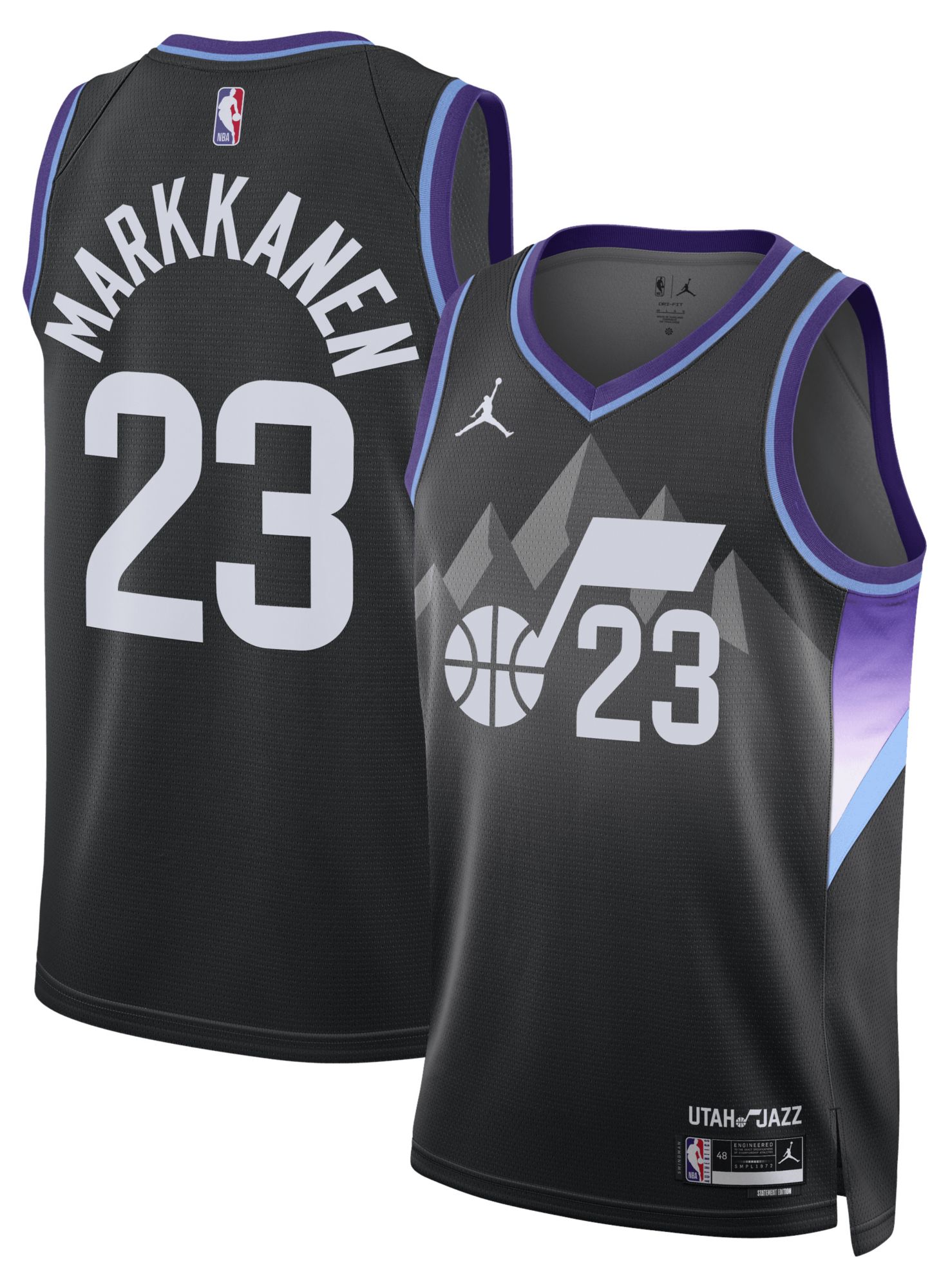 Nike Adult Utah Jazz Lauri Markkanen #23 Swingman Statement Jersey