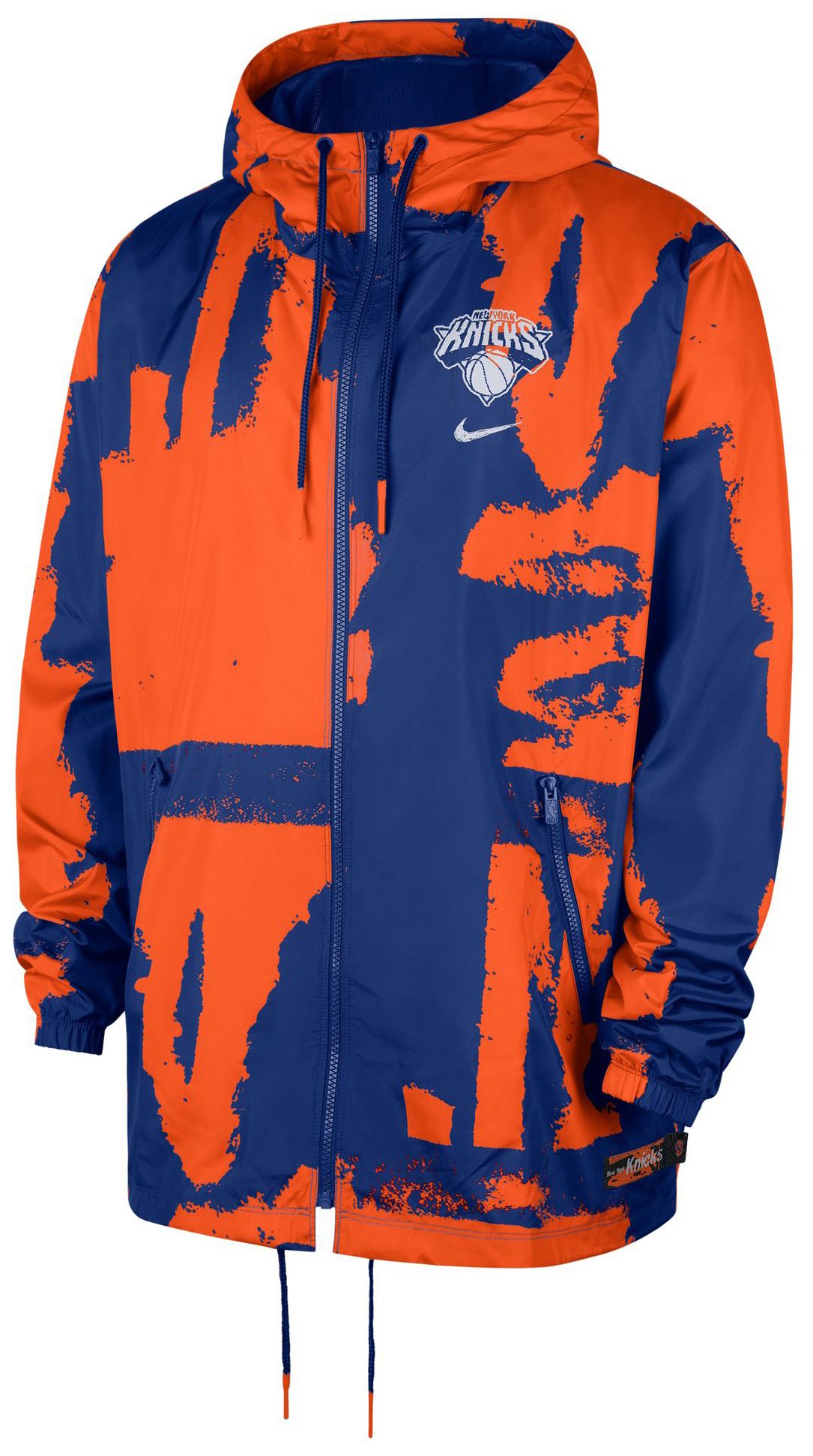 Nike Men's New York Knicks Blue Club Woven Jacket | Dick's
