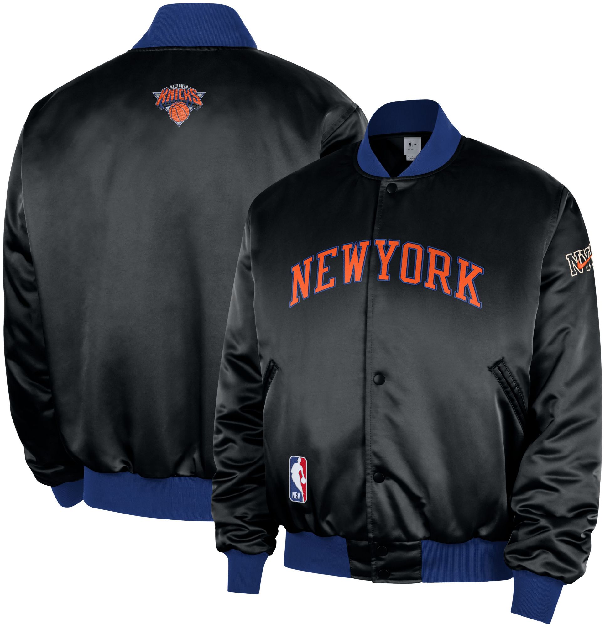 期間限定セール Nike NEW YORK NIKE ナイキ スタジャン XL Nike Adult 2025-26 City Edition New York Knicks Premium Jacket