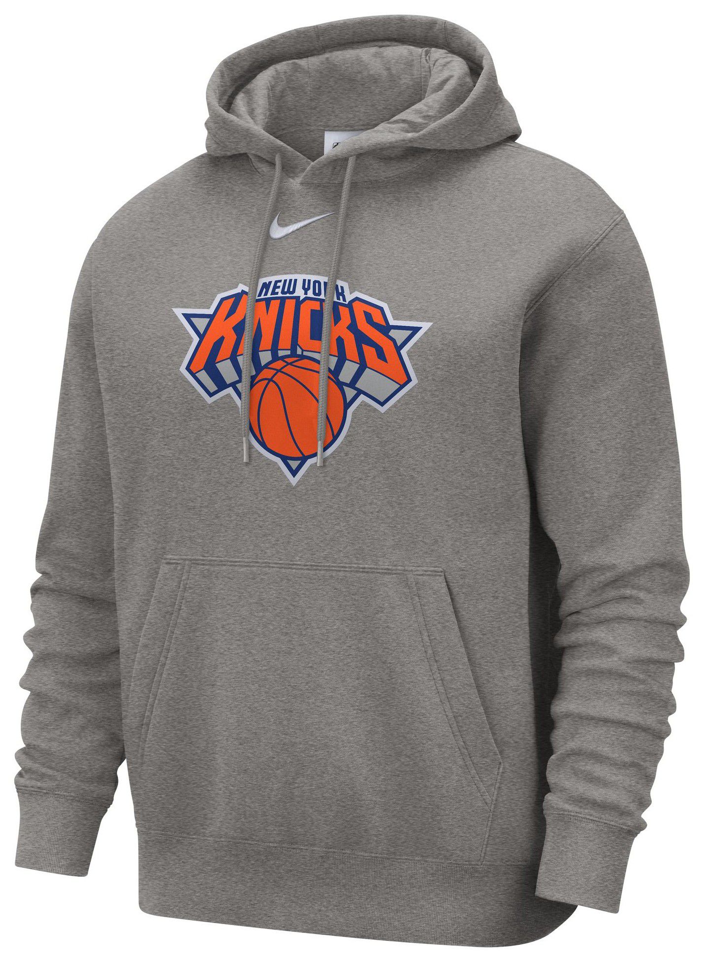 Nike Men's New York Knicks Grey Logo Club Hoodie | Dick's Sporting