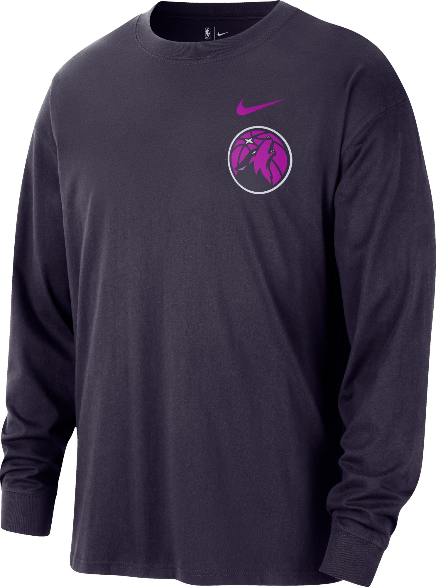 Nike Adult 2025-26 City Edition Minnesota Timberwolves Logo Long