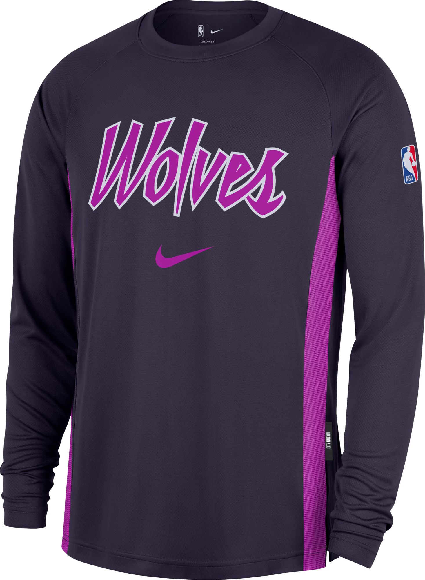 Nike Adult 2025-26 City Edition Minnesota Timberwolves On Court