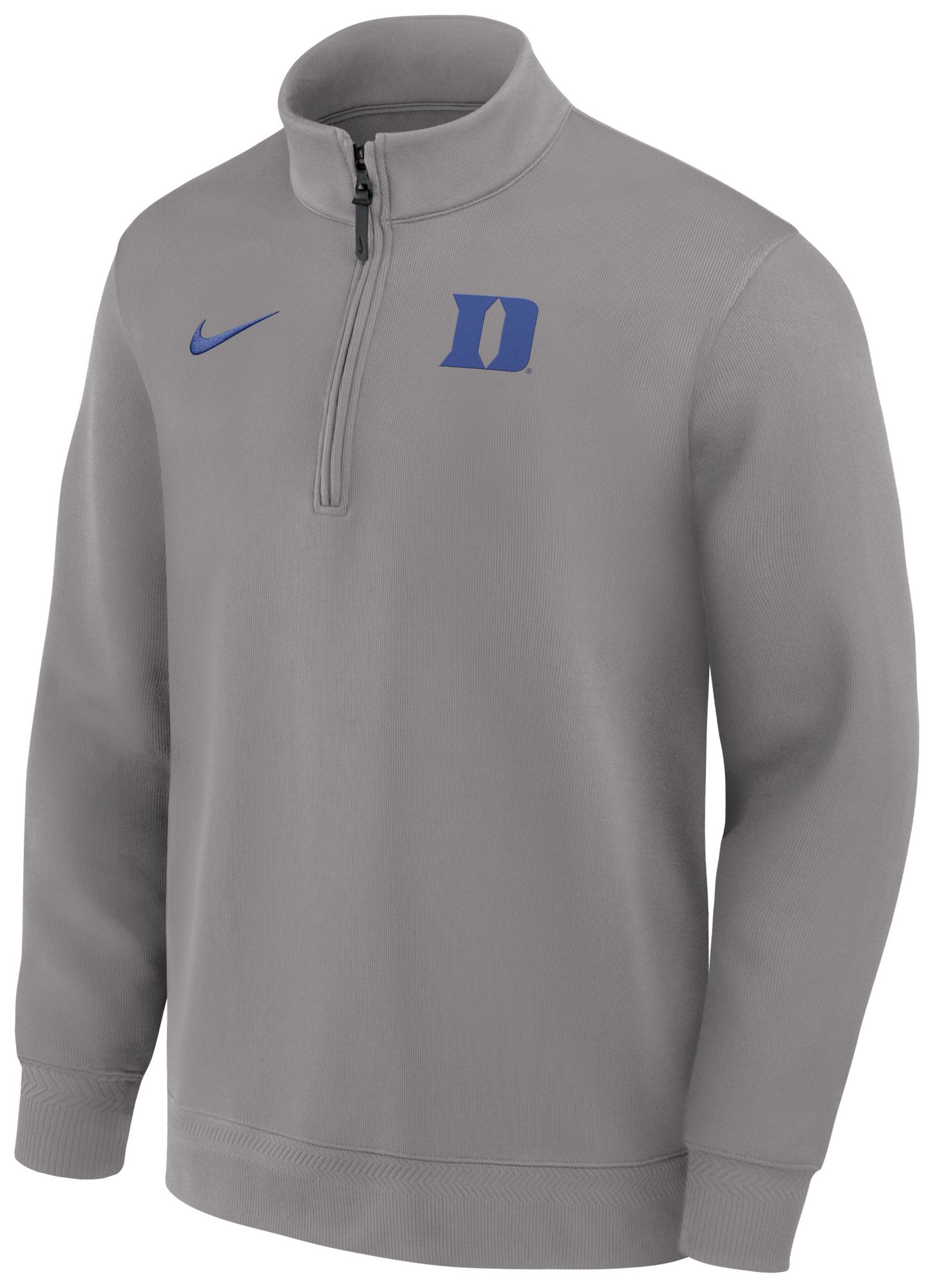 ナイキ　デューク大学　バスケットボール部　セットアップ Nike Men's Duke Blue Devils Dust Coaches Dri-FIT Half-Zip Jacket