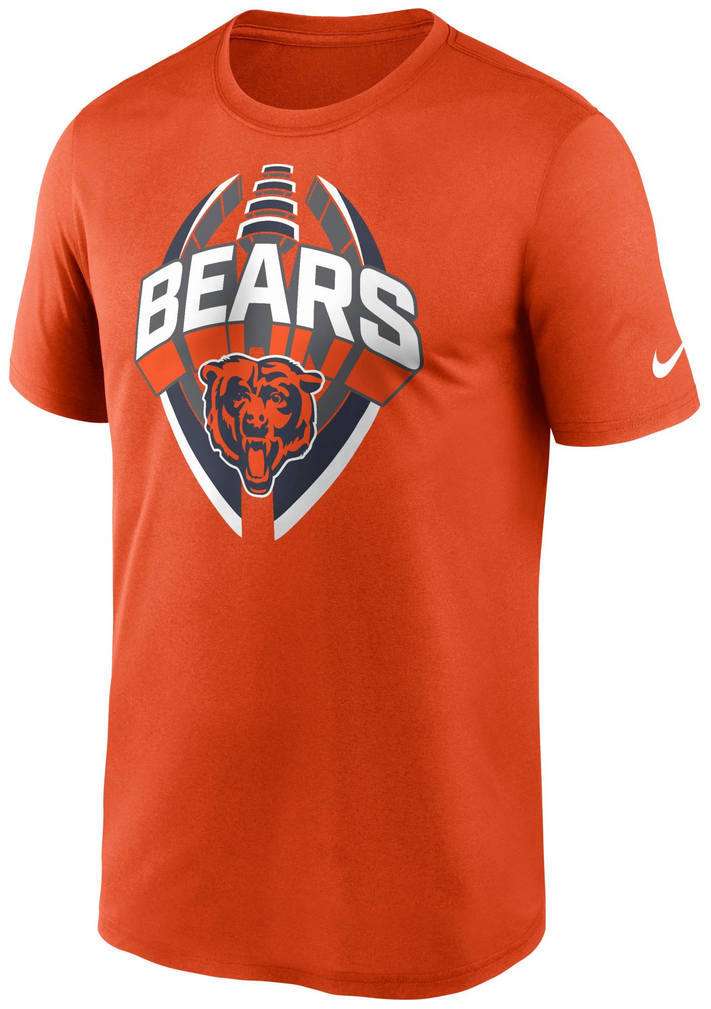 Nike Men's Chicago Bears University Orange Legend Icon T-Shirt