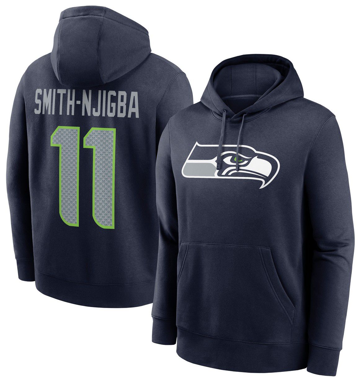 Nike Men's Seattle Seahawks Jaxon Smith-Njigba #11 Pullover Hoodie