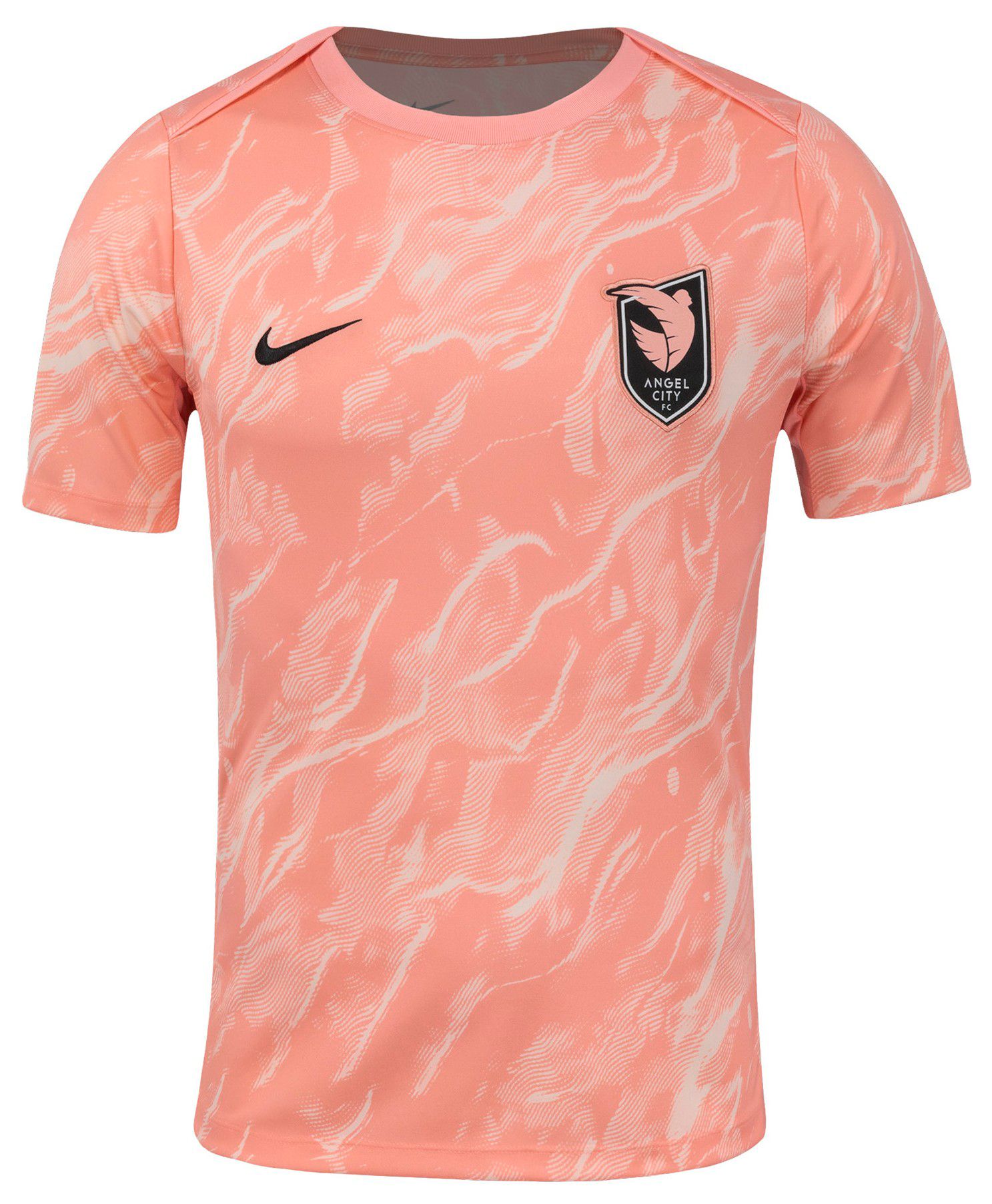 Nike Adult Angel City FC 2025 Pink Pregame Jersey | Dick's