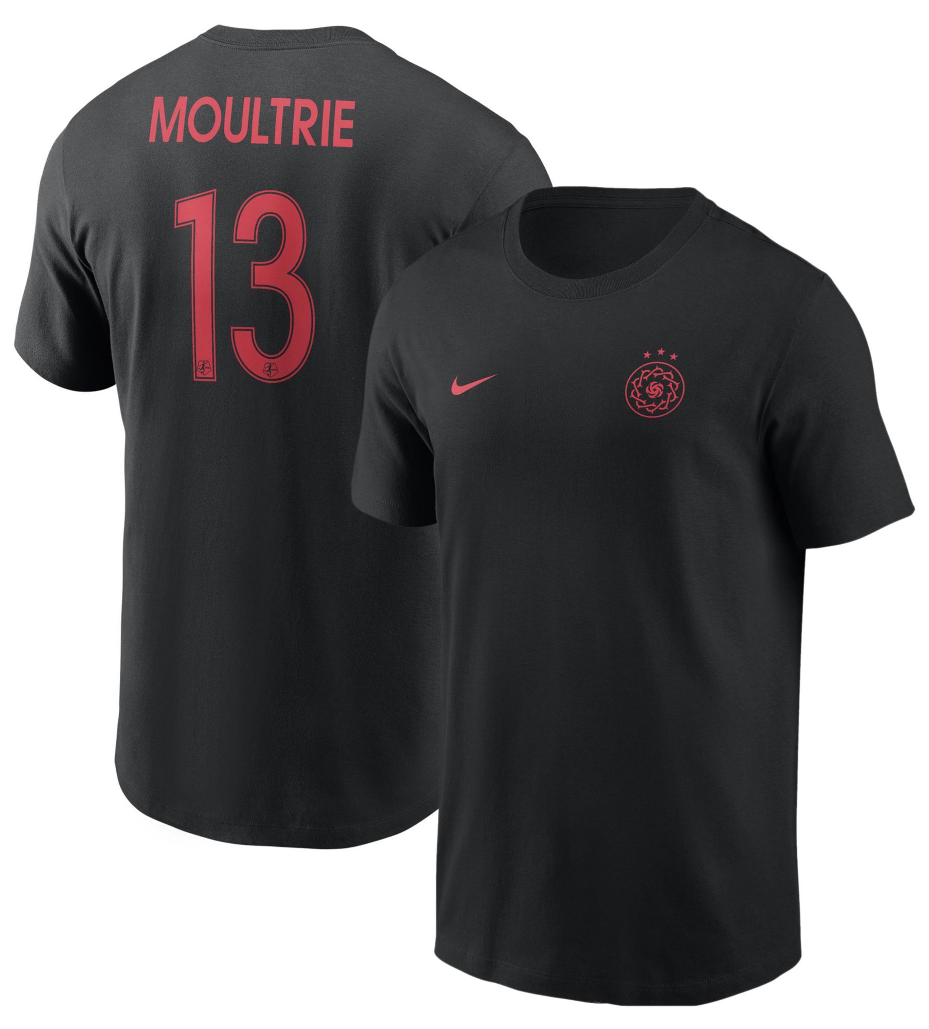 ★希少★カスタム★pfd★ポール・ドレクスラー★ユニロック★ノーマル2本★良品★ Nike Men's Portland Thorns 2025 Olivia Moultrie #13 Black T-Shirt