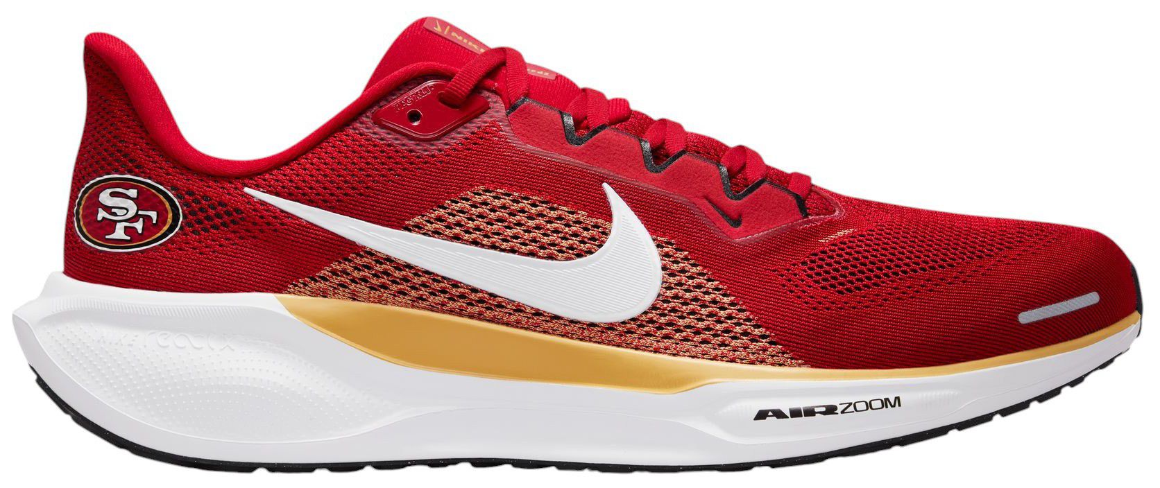 Nike Pegasus 41 49ers Running Shoes | Dick's Sporting Goods