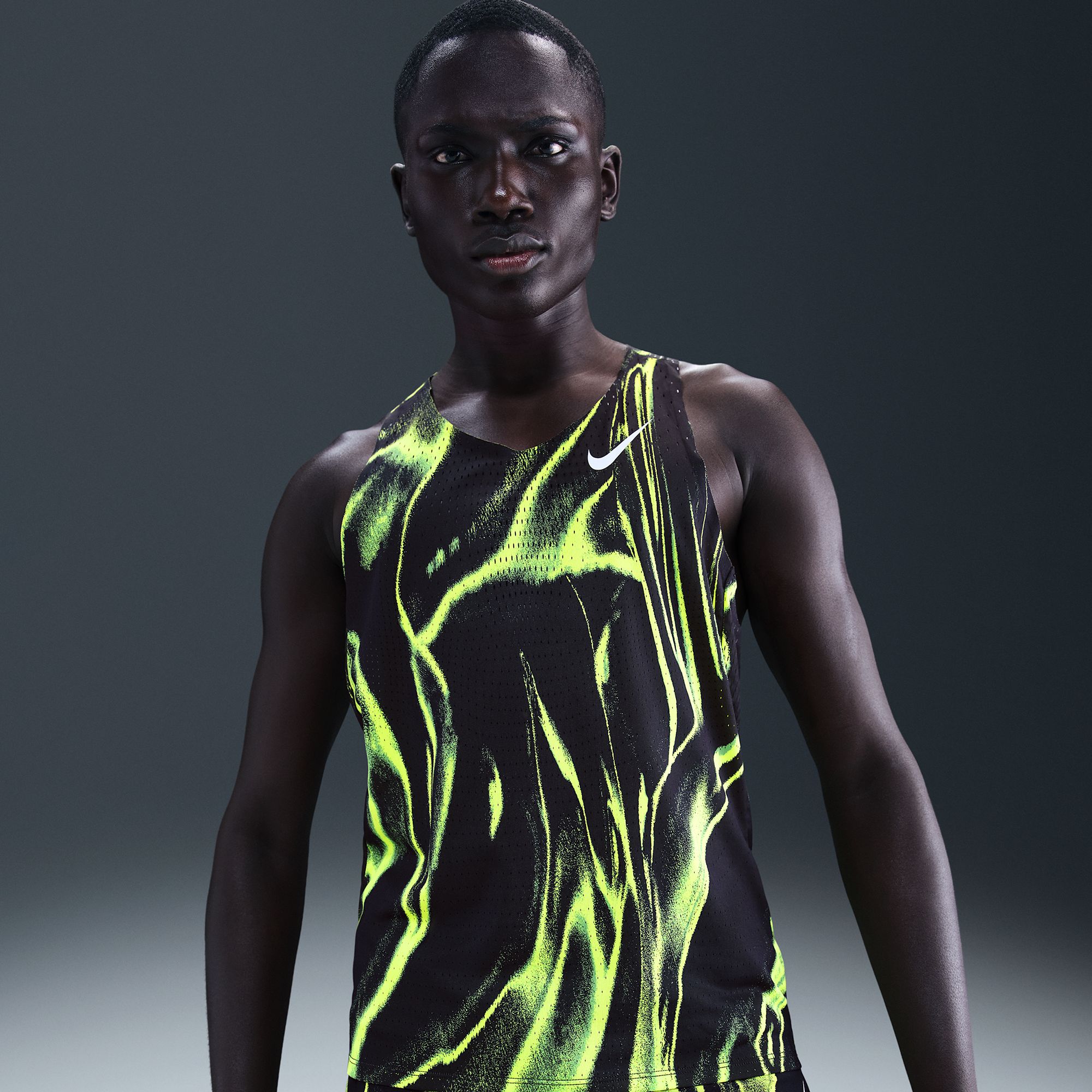 ナイキAeroswift新品Lサイズ Nike Men's Dri-FIT ADV AeroSwift Allover Print Singlet | Dick's
