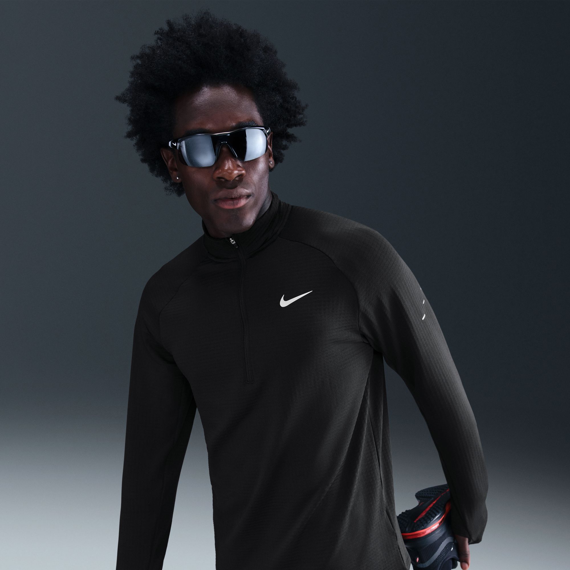 Nike Men's Therma-FIT Repel Stride Winterized 1/2 Zip Shirt