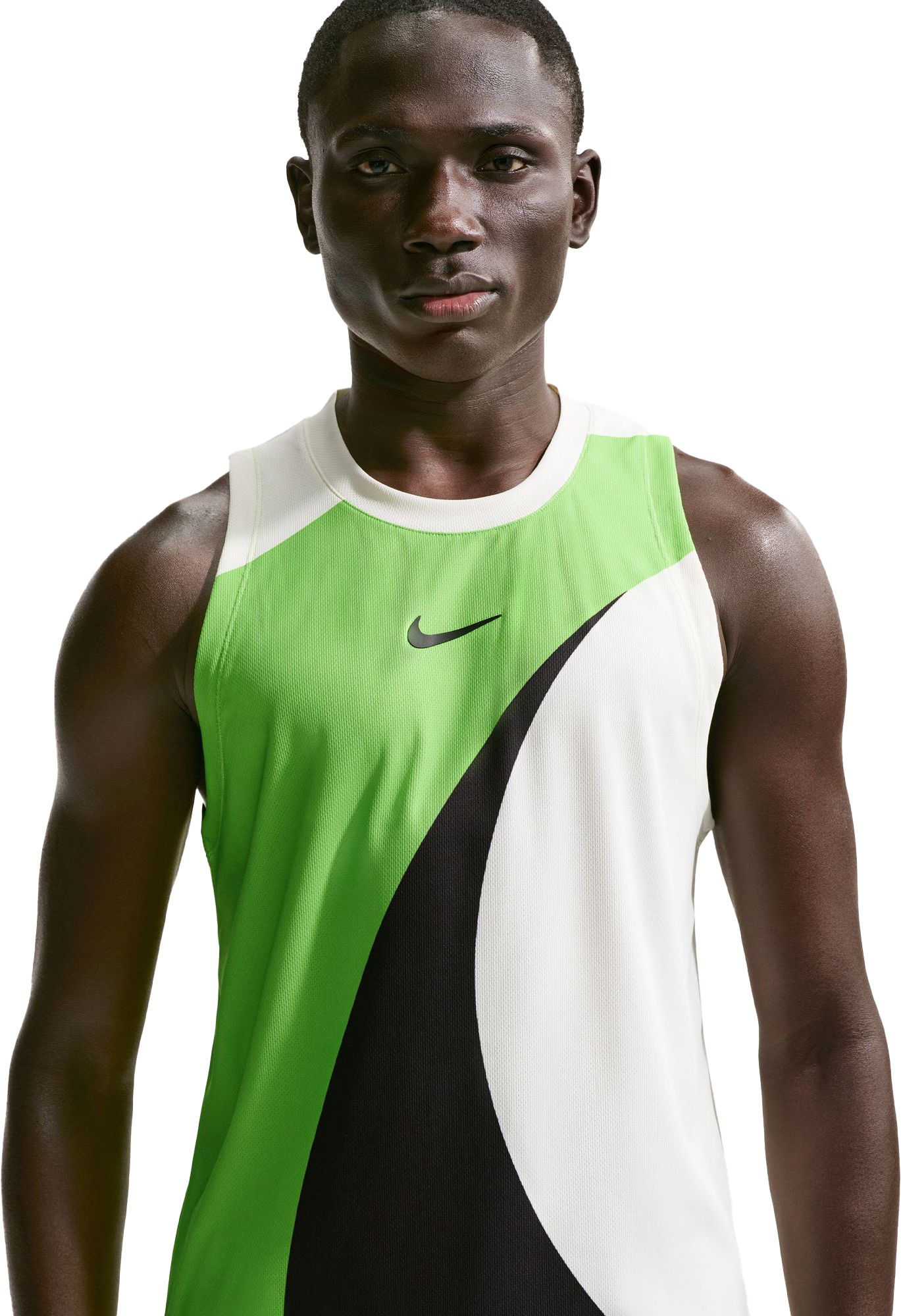 D&G GYM ON THE BEACH タンクトップ XS Nike Men's Court Slam Dri-FIT Advantage Printed Tennis Tank Top