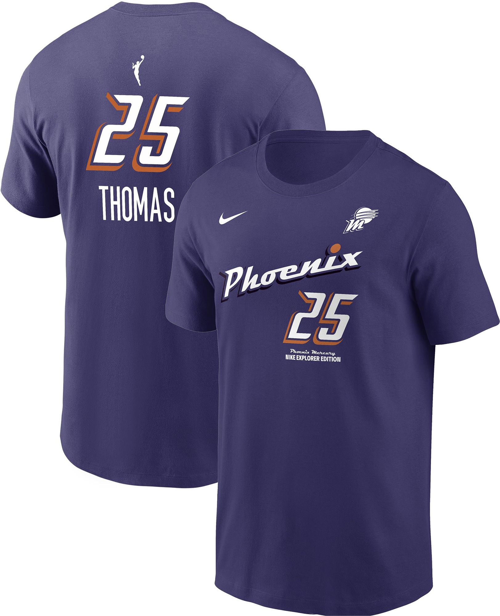 Nike Adult Phoenix Mercury Alyssa Thomas #25 Purple T-Shirt