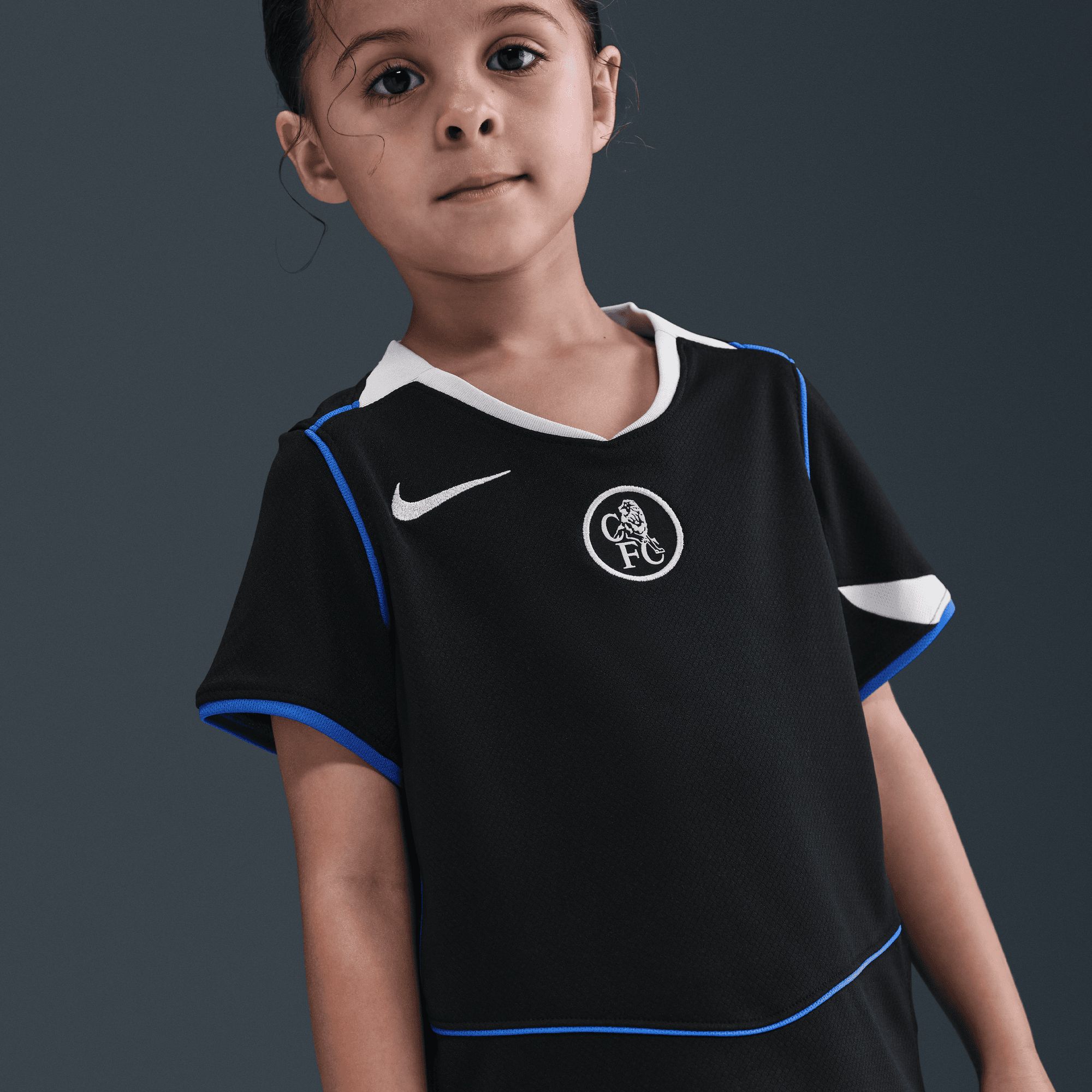 Nike Toddler Chelsea FC 2025-26 Black Third Replica Jersey