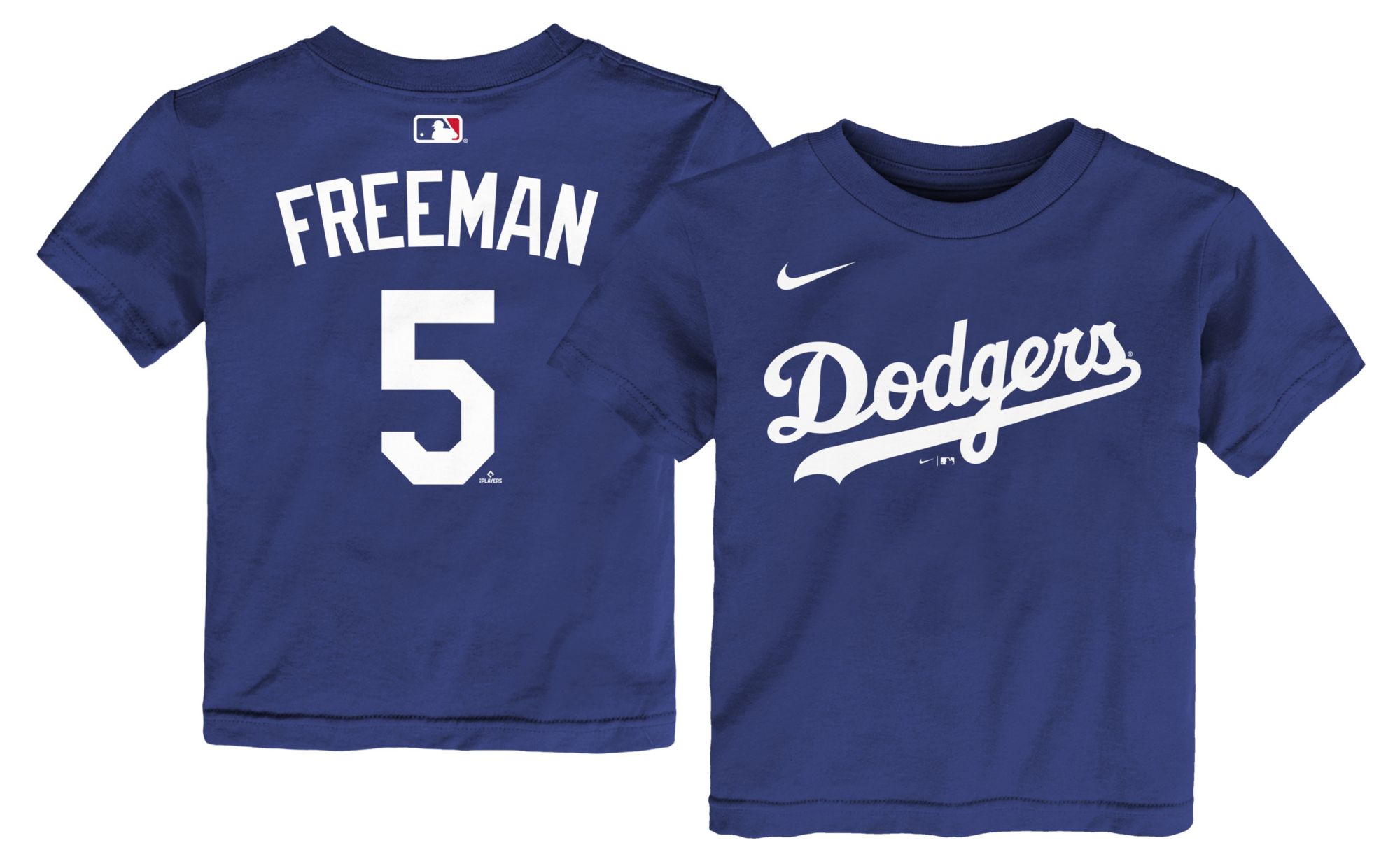 Nike Toddler Los Angeles Dodgers Blue Freddie Freeman #5 Home T