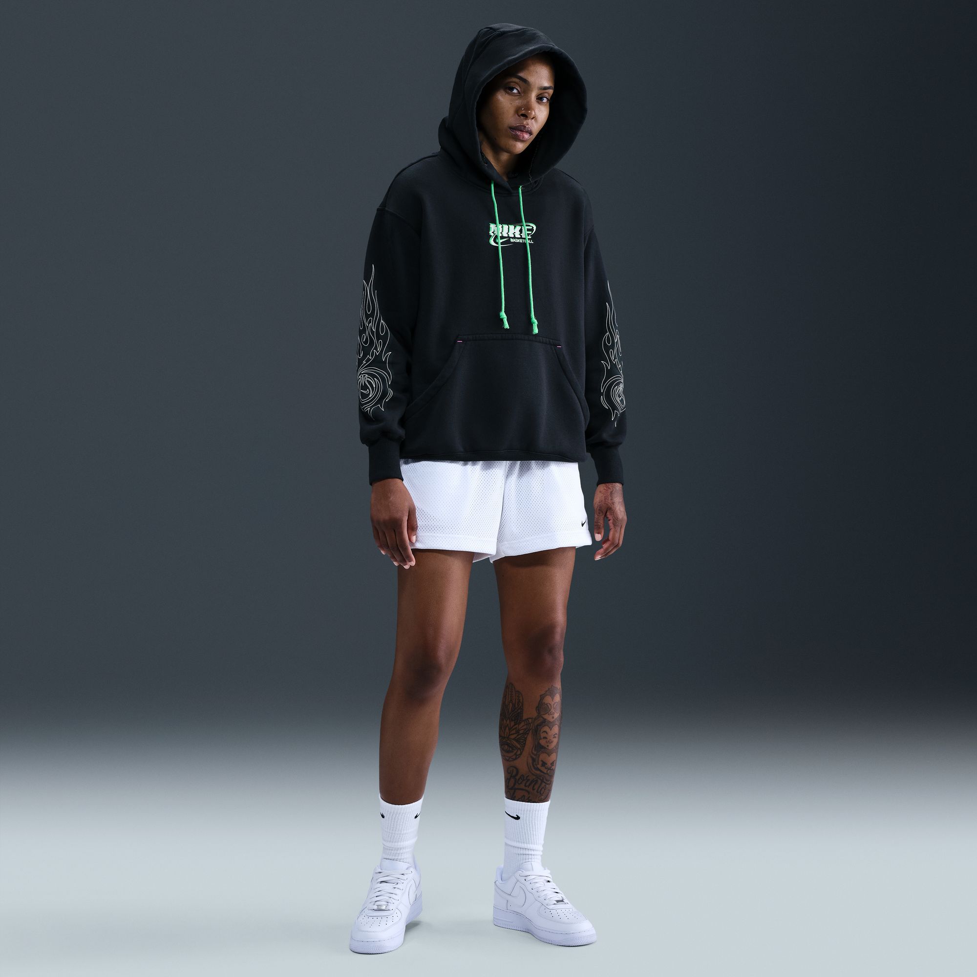 Nike Women's Phoenix Fleece Oversized Glitch Hoodie | Dick's