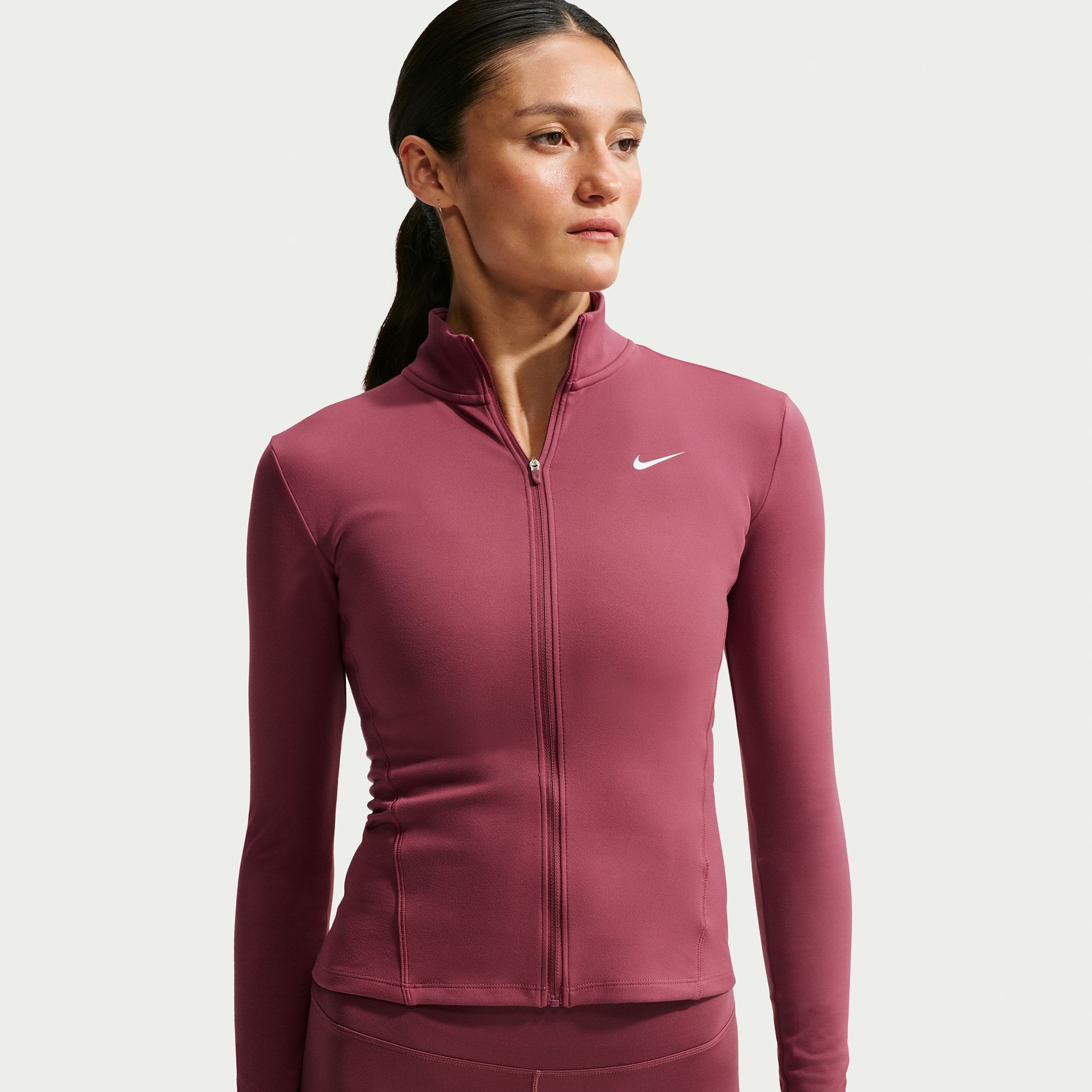 Nike Women's One Fitted Dri-FIT Full-Zip Jacket | Dick's Sporting