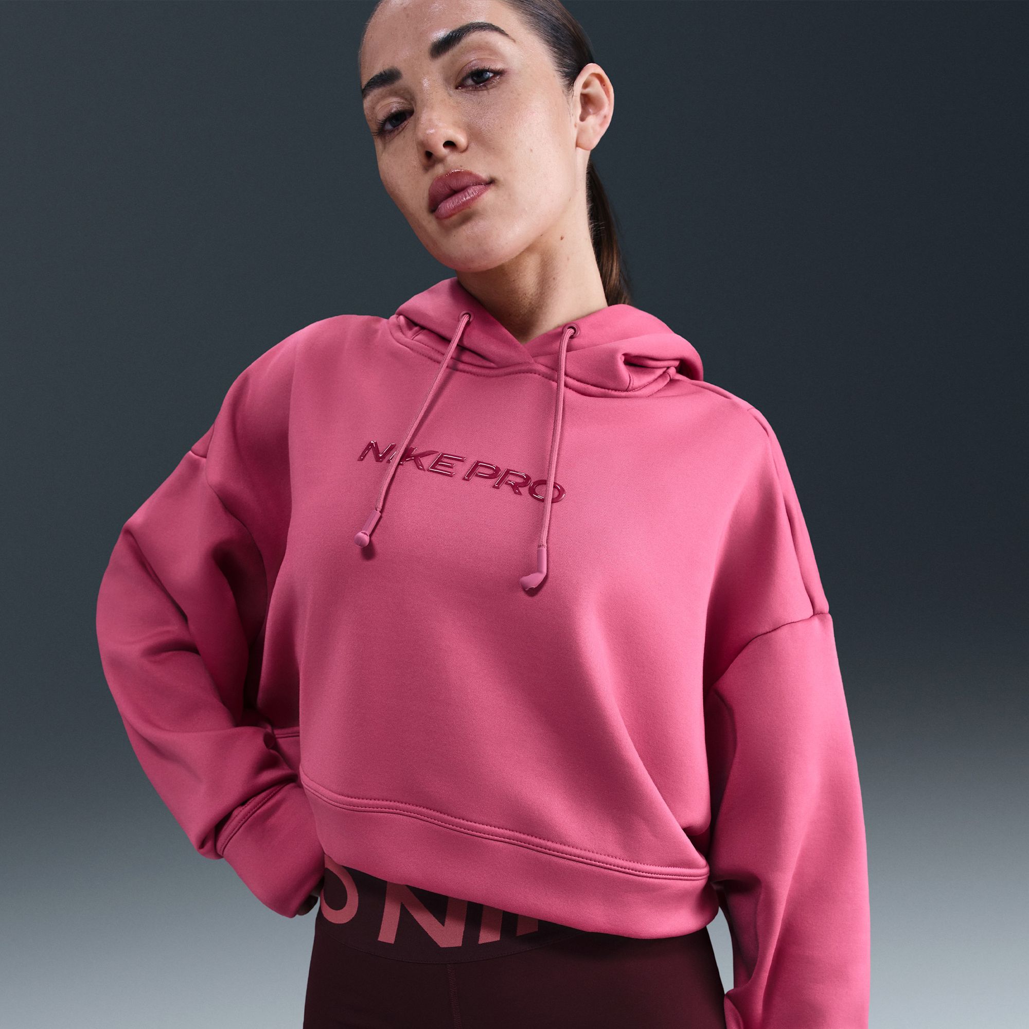 Nike Women's Pro Therma-FIT Fleece Hoodie | Dick's Sporting Goods