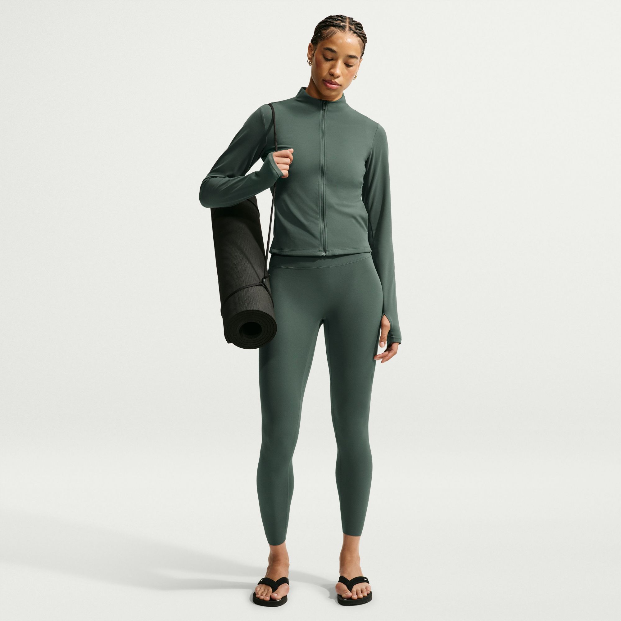 Nike Women's Zenvy High-Waisted 7/8 Leggings with No Front Seam