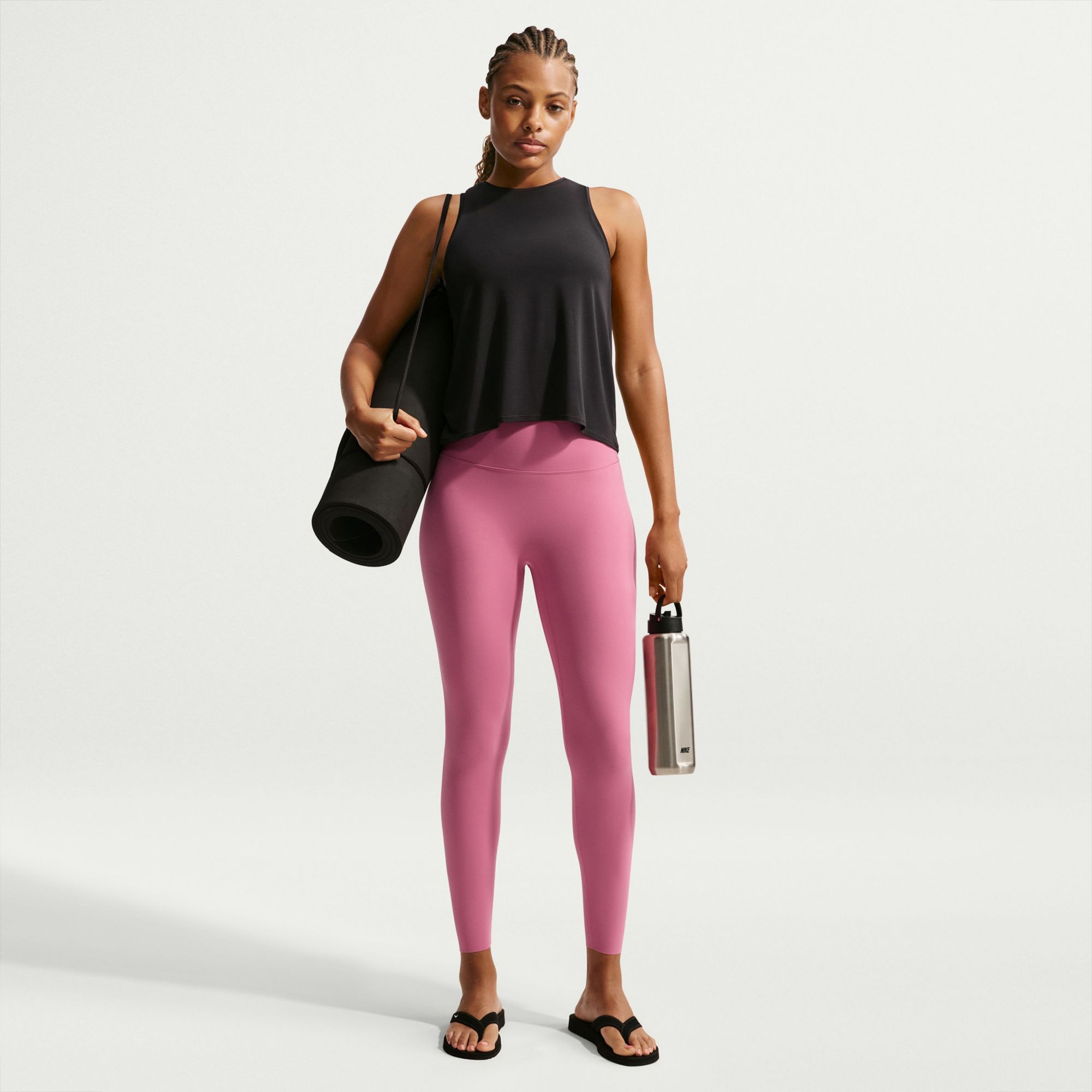 Nike Women's Zenvy High-Waisted 7/8 Leggings with No Front Seam