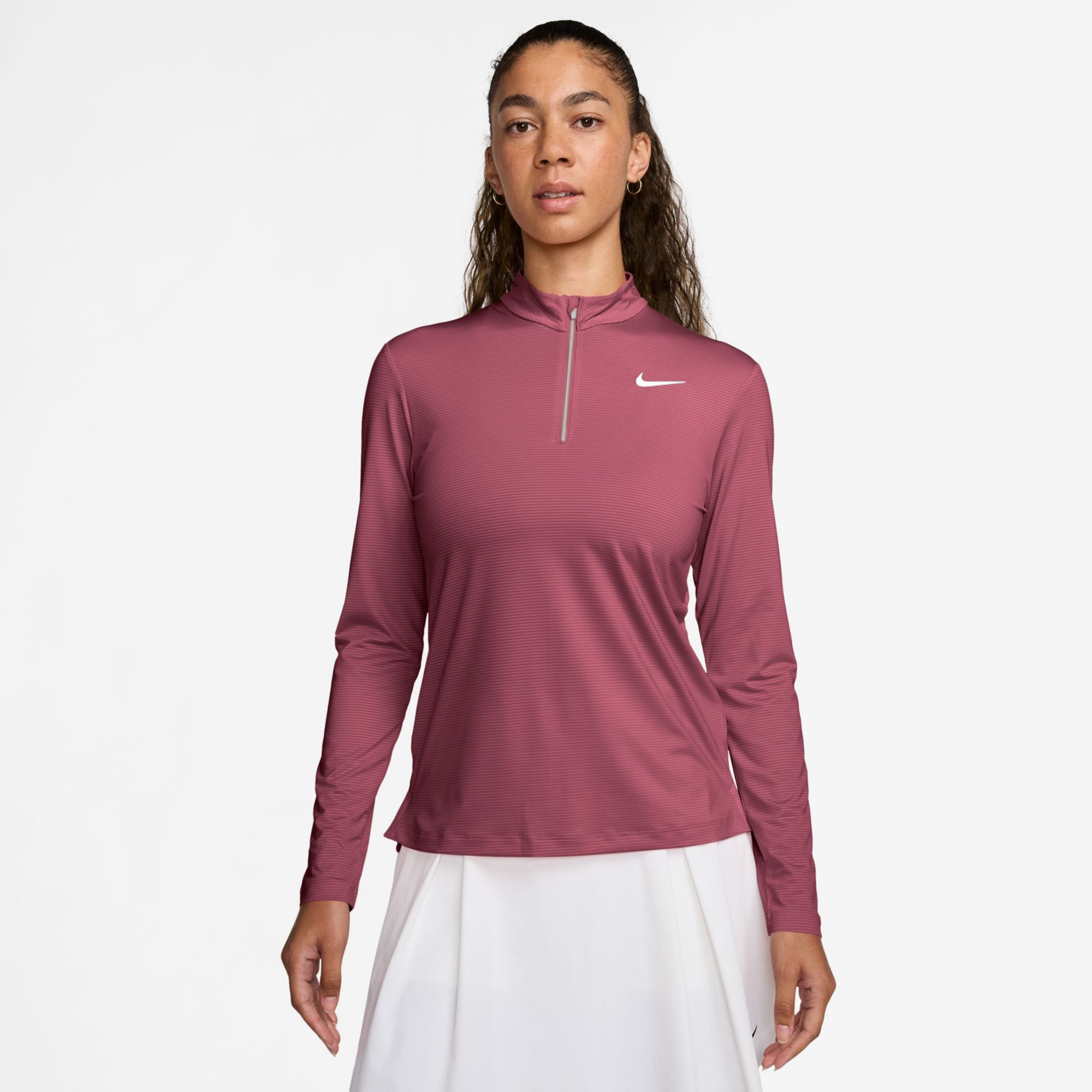 Nike Women's Victory Dri-FIT UV Protection ¼ Zip Golf Shirt