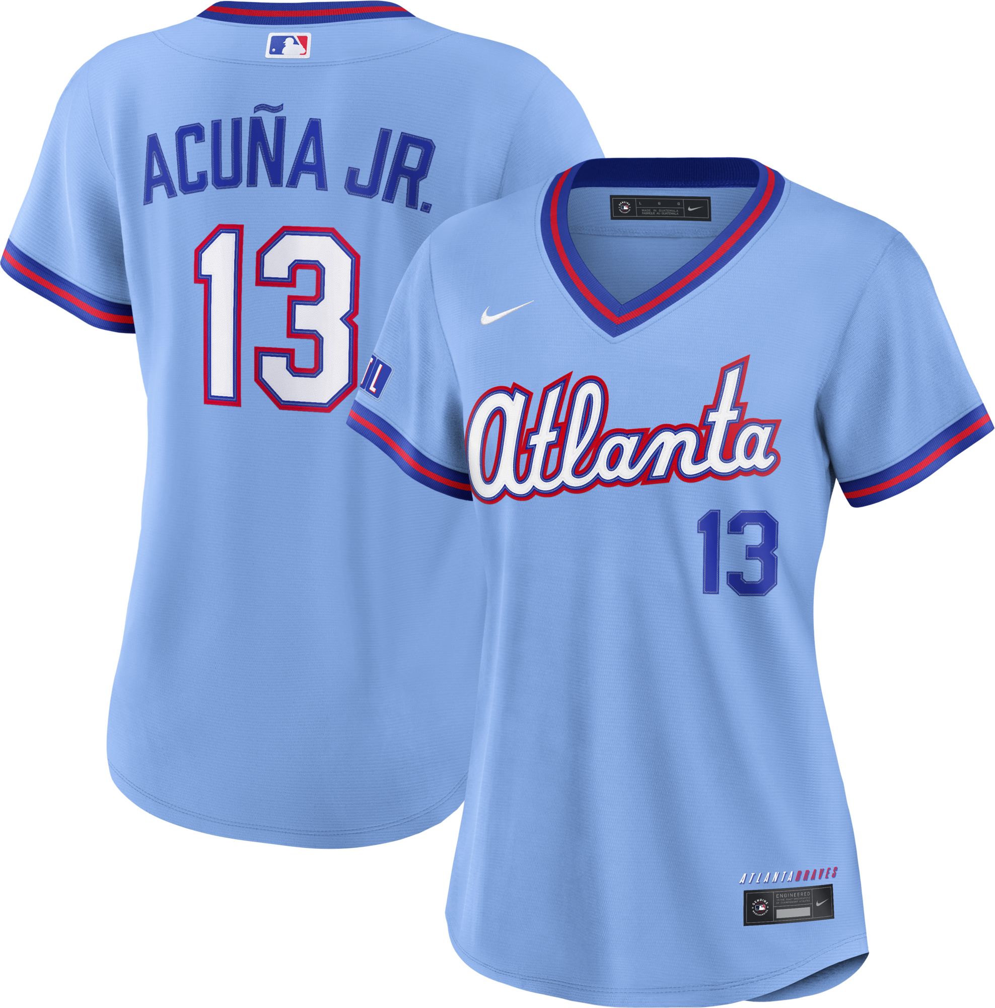 Nike Women's Atlanta Braves Ronald Acuña Jr. #13 2026 City Connect